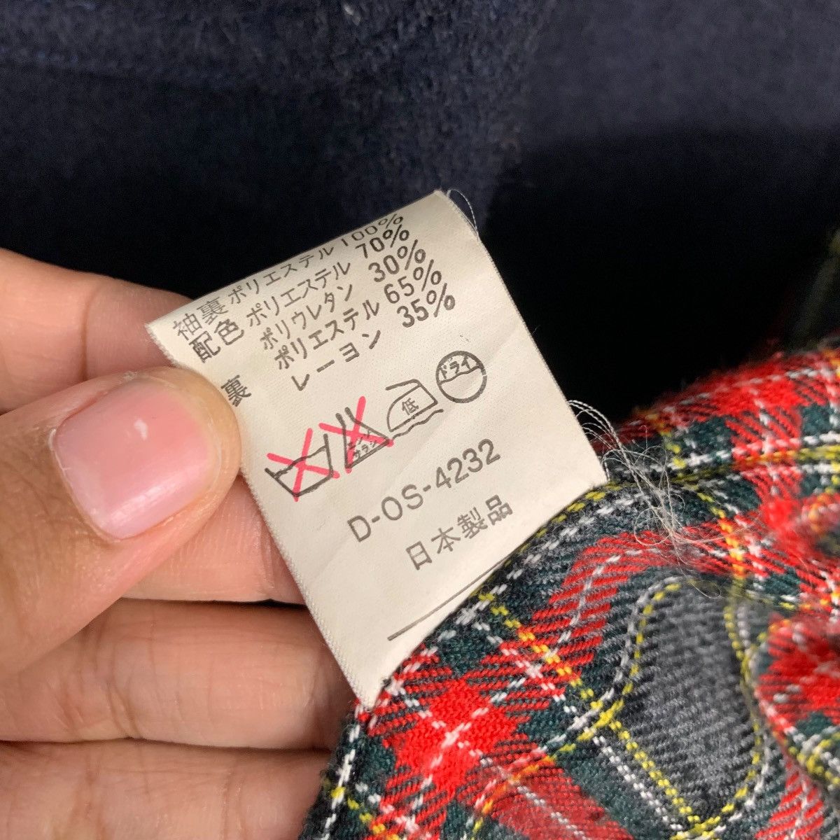 Vintage 90's Classic Wool Coat Tartan Lined City Casual #2776-C125 Size US M / EU 48-50 / 2 - 15 Thumbnail