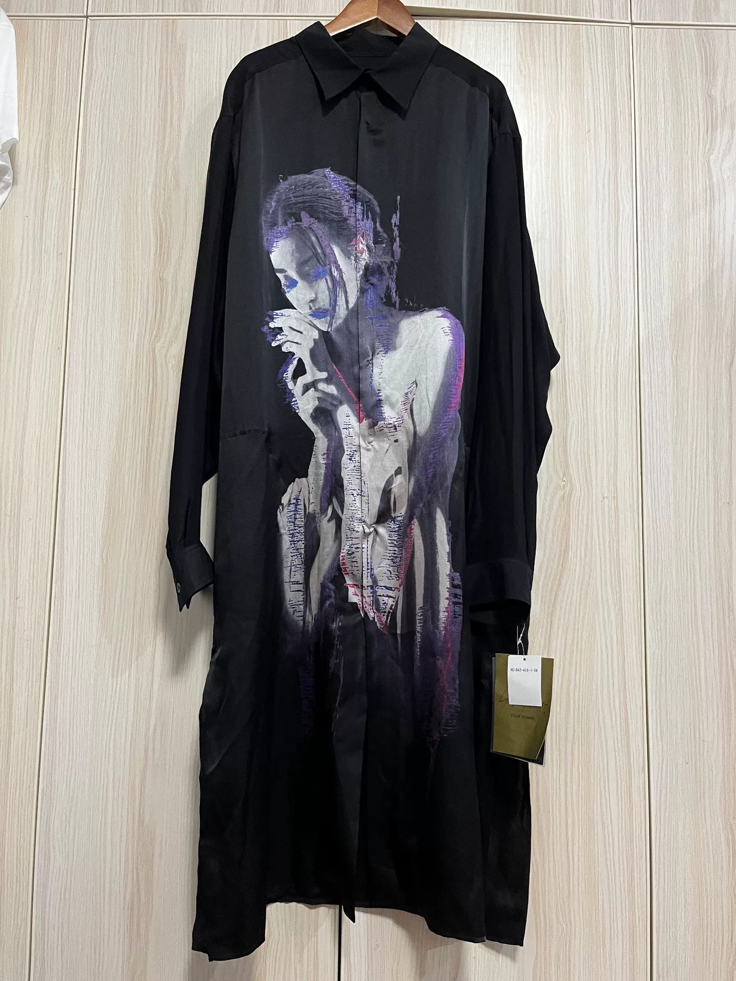 Yohji Yamamoto Yohji Yamamoto Silk Print Shirt Size XL / US 12-14 / IT 48-50 - 1 Thumbnail