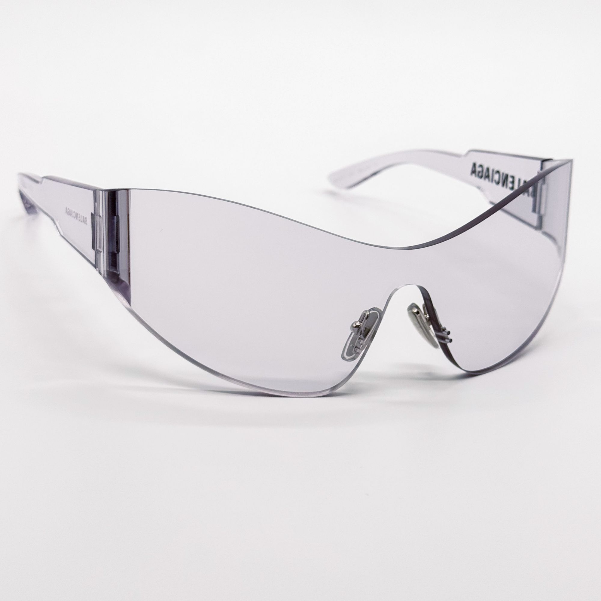 Balenciaga NEW BALENCIAGA BB0257S 002 SUNGLASSES CLEAR SHIELD UNISEX Size ONE SIZE - 5 Thumbnail