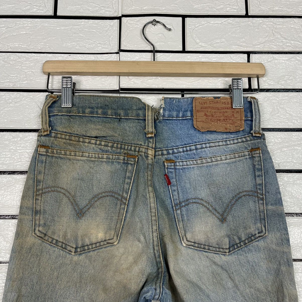 Levi's Vintage Clothing Vintage 80s Levis Lot 506-0217 Selvedge Distressed Denim Size US 26 / EU 42 - 8 Thumbnail