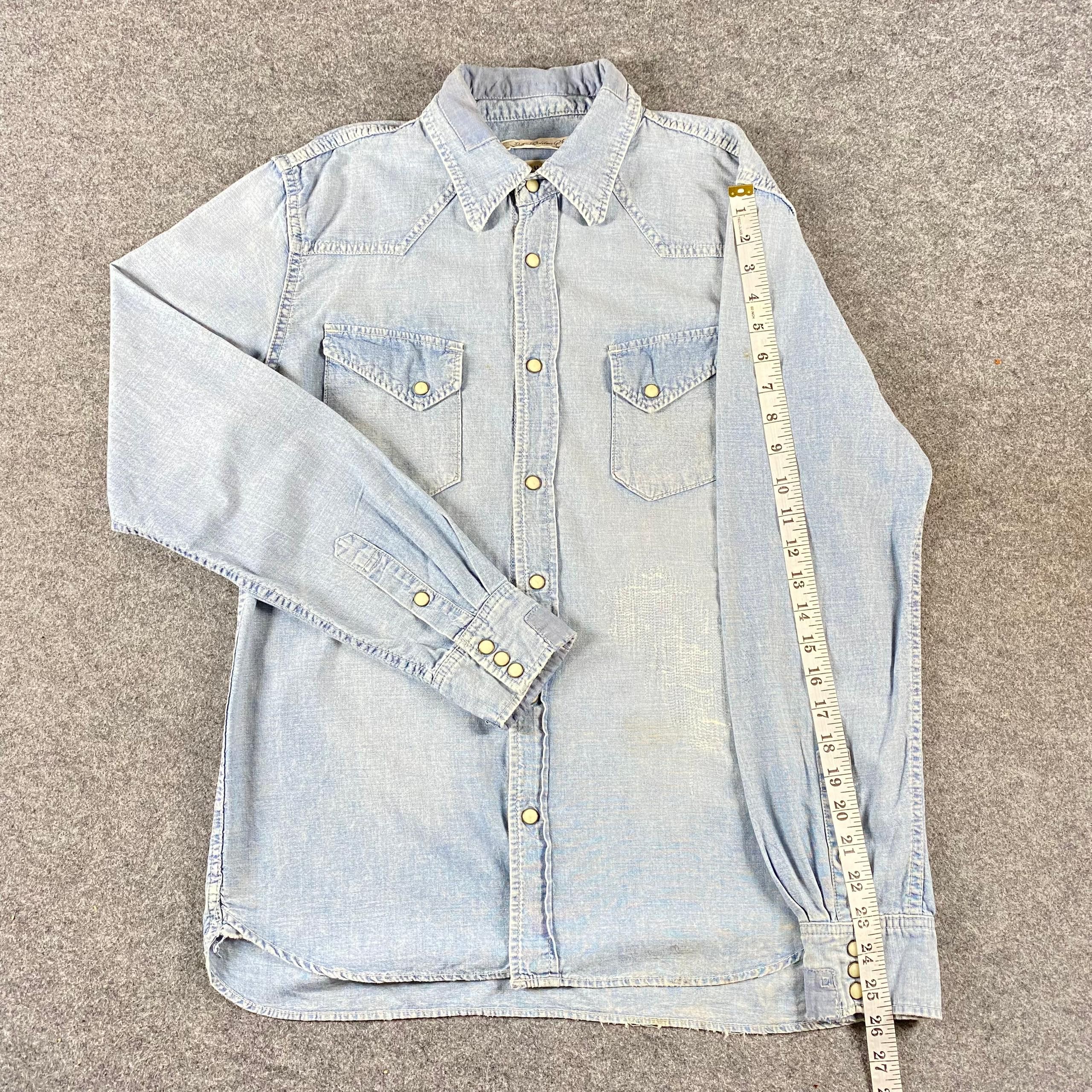 Japanese Brand Vintage The Golden State Denim Jacket Size US L / EU 52-54 / 3 - 4 Thumbnail