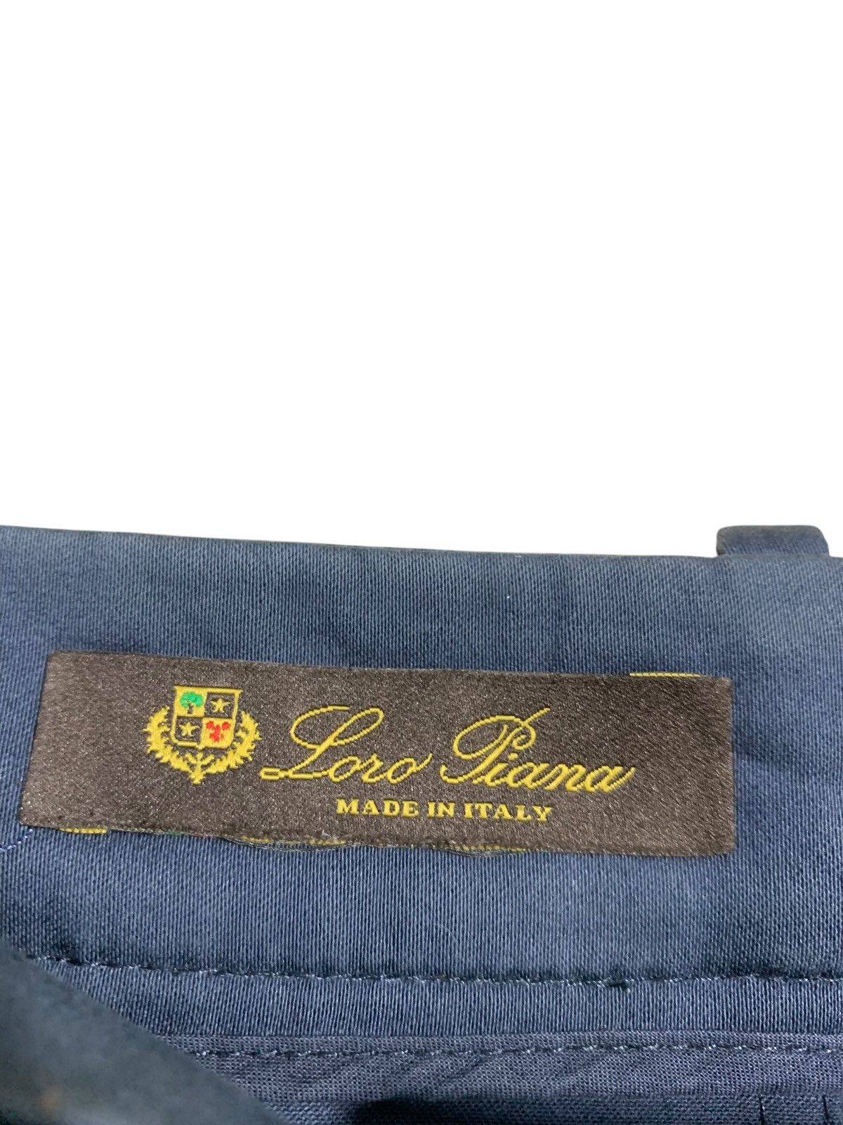 Loro Piana 🔥LORO PIANA BLUE NAVY ANKLE PANT TROUSER Size 30" / US 8 / IT 44 - 9 Thumbnail