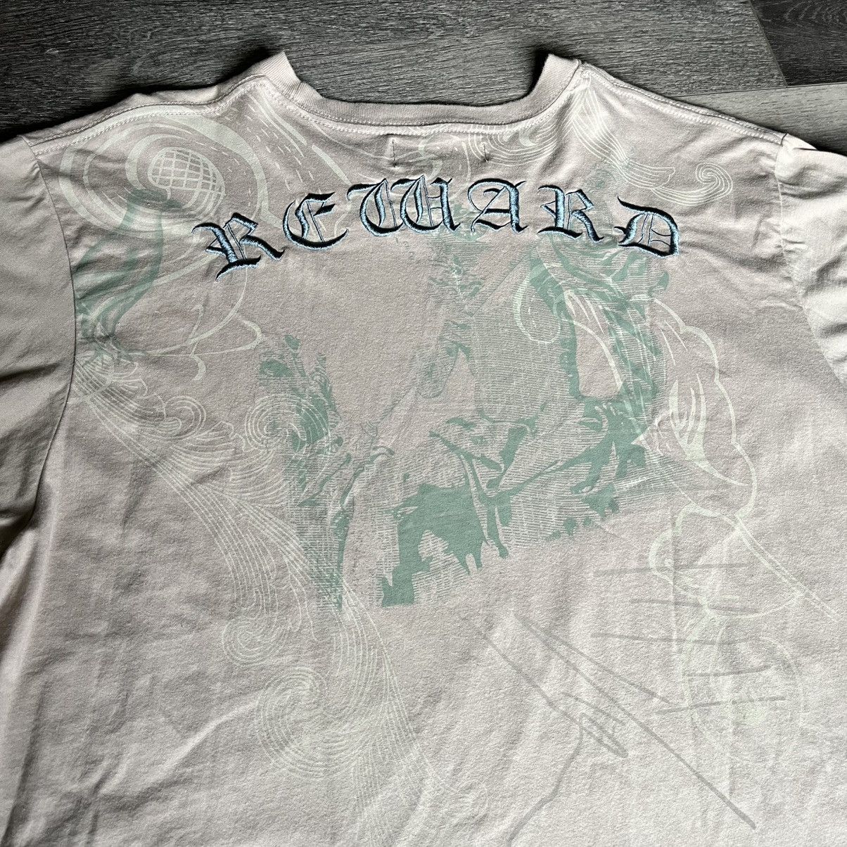 Affliction × Vintage Vintage 2000s Affliction Style Reason Avant Garde Logo Tee Size US XXL / EU 58 / 5 - 6 Thumbnail