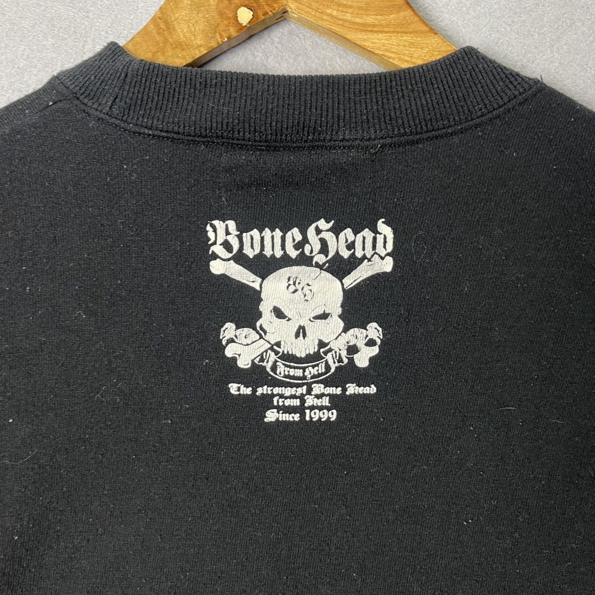 Japanese Brand Vintage Bone Head Skull Graphic Crewneck Sweatshirt Size US M / EU 48-50 / 2 - 8 Thumbnail