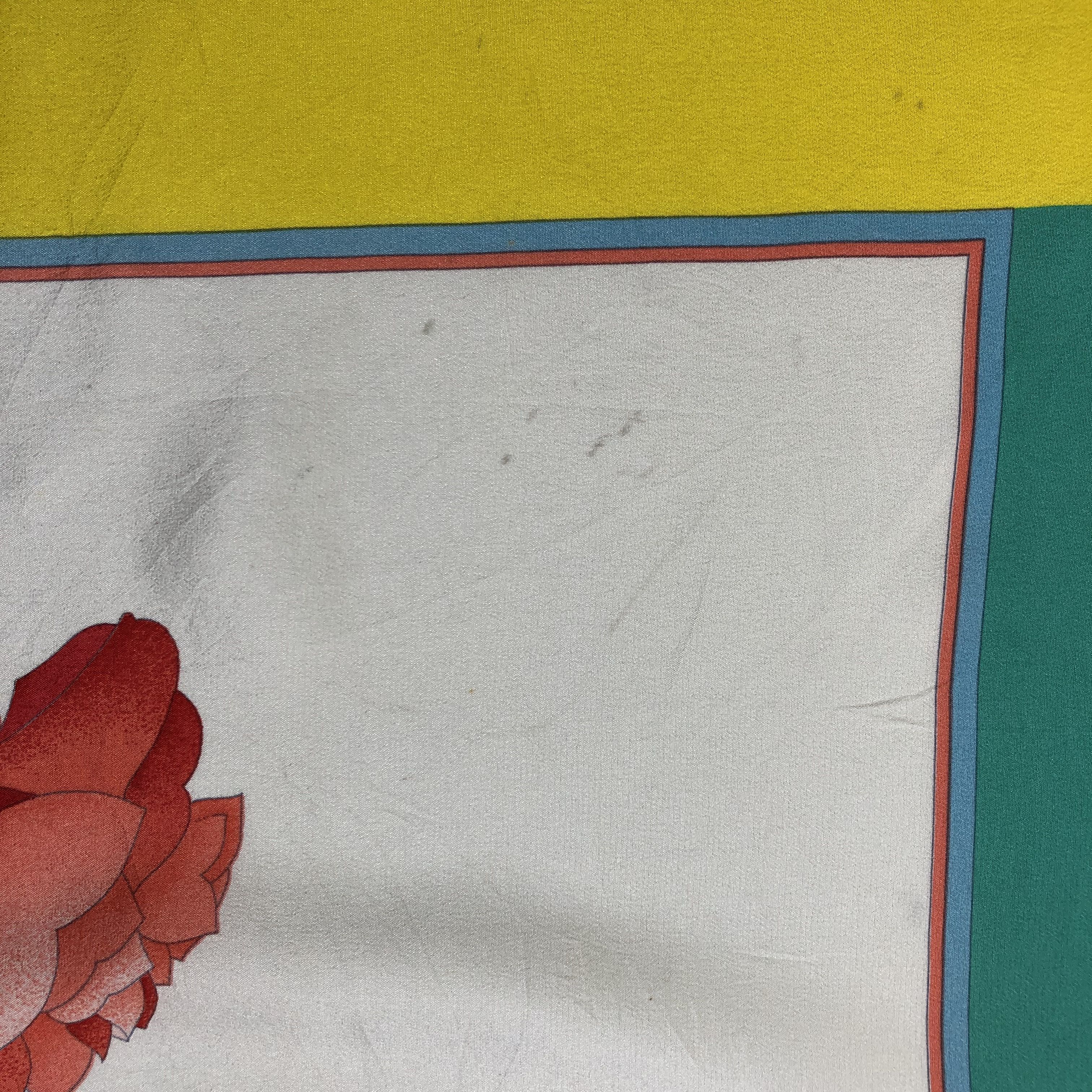 Vintage Vintage Silk Scarf Size ONE SIZE - 7 Thumbnail