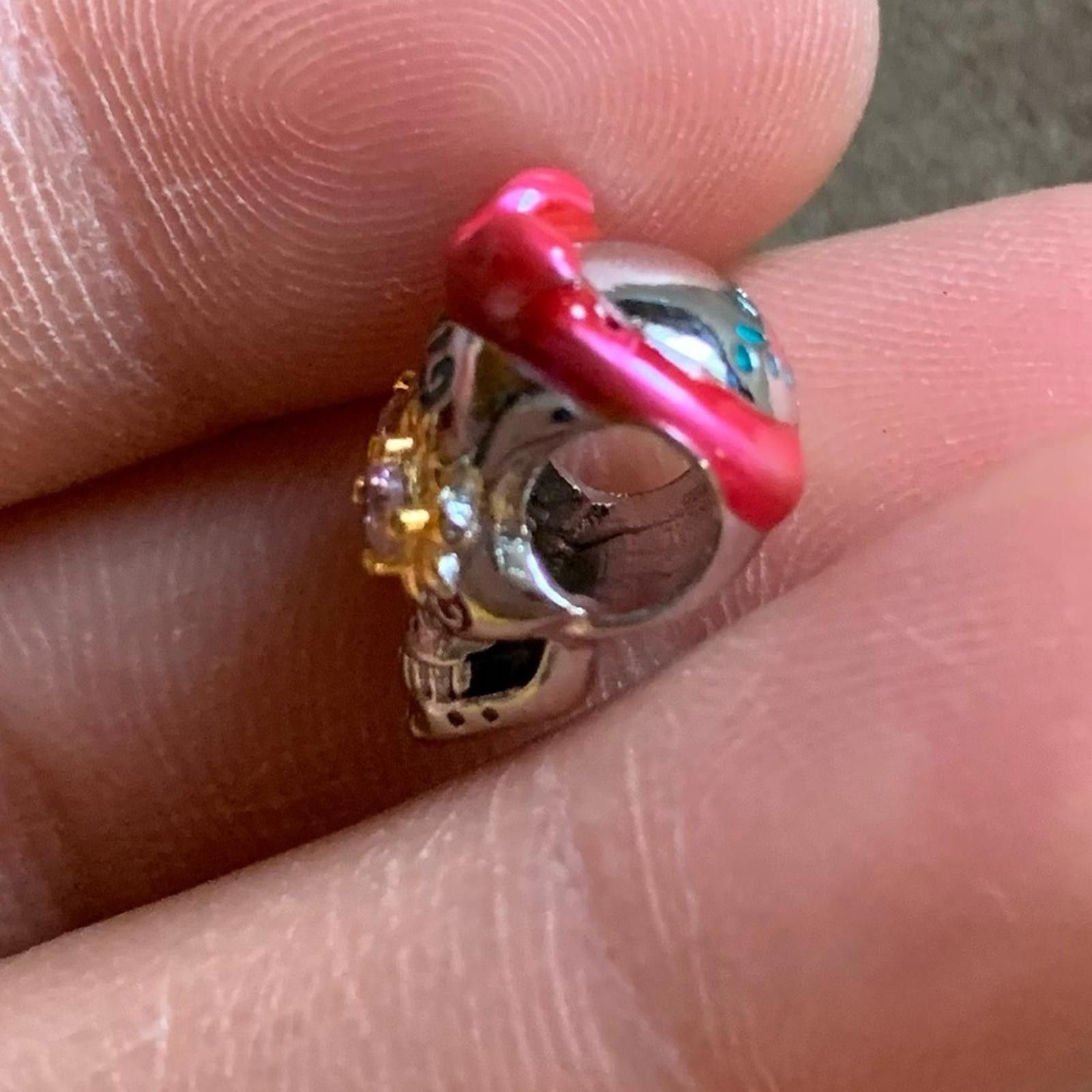Other NWOT Glow-in-the-Dark Barbie Skull Charm Sterling Silver 925 Size ONE SIZE - 9 Thumbnail
