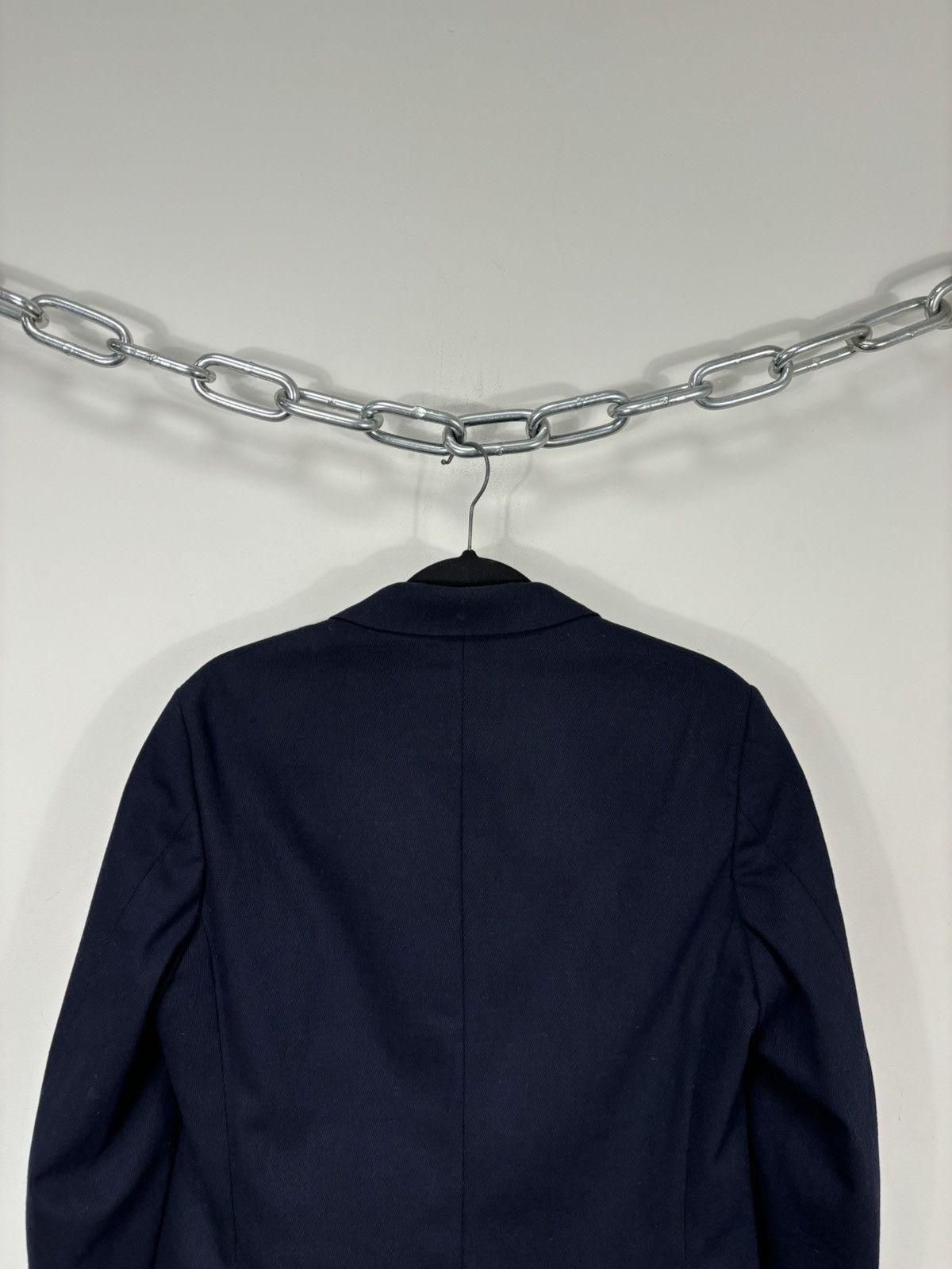 Grifoni Mauro Grifoni Men’s Navy Blue Wool Blend Blazer Jacket Size 40R - 18 Thumbnail