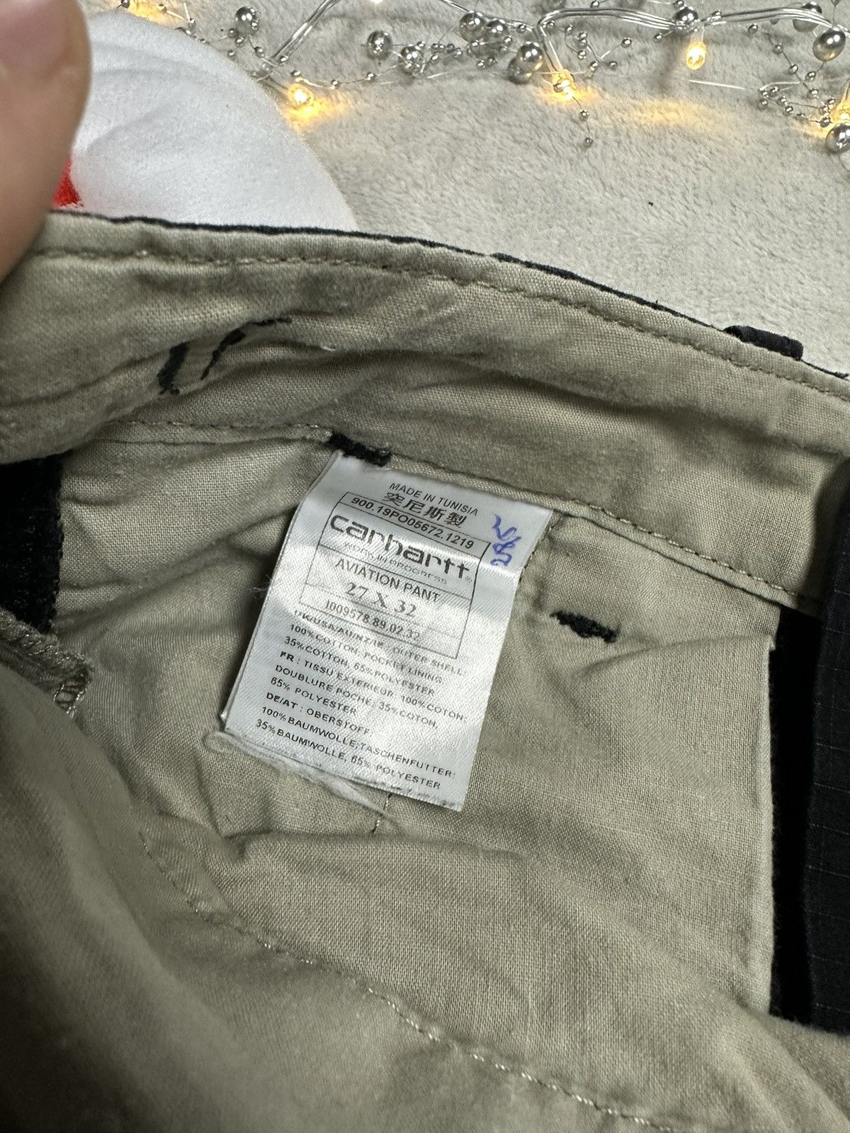 Carhartt Retro Carhartt Vintage Oversize Box Logo Cargo Pants Size US 27 - 6 Thumbnail