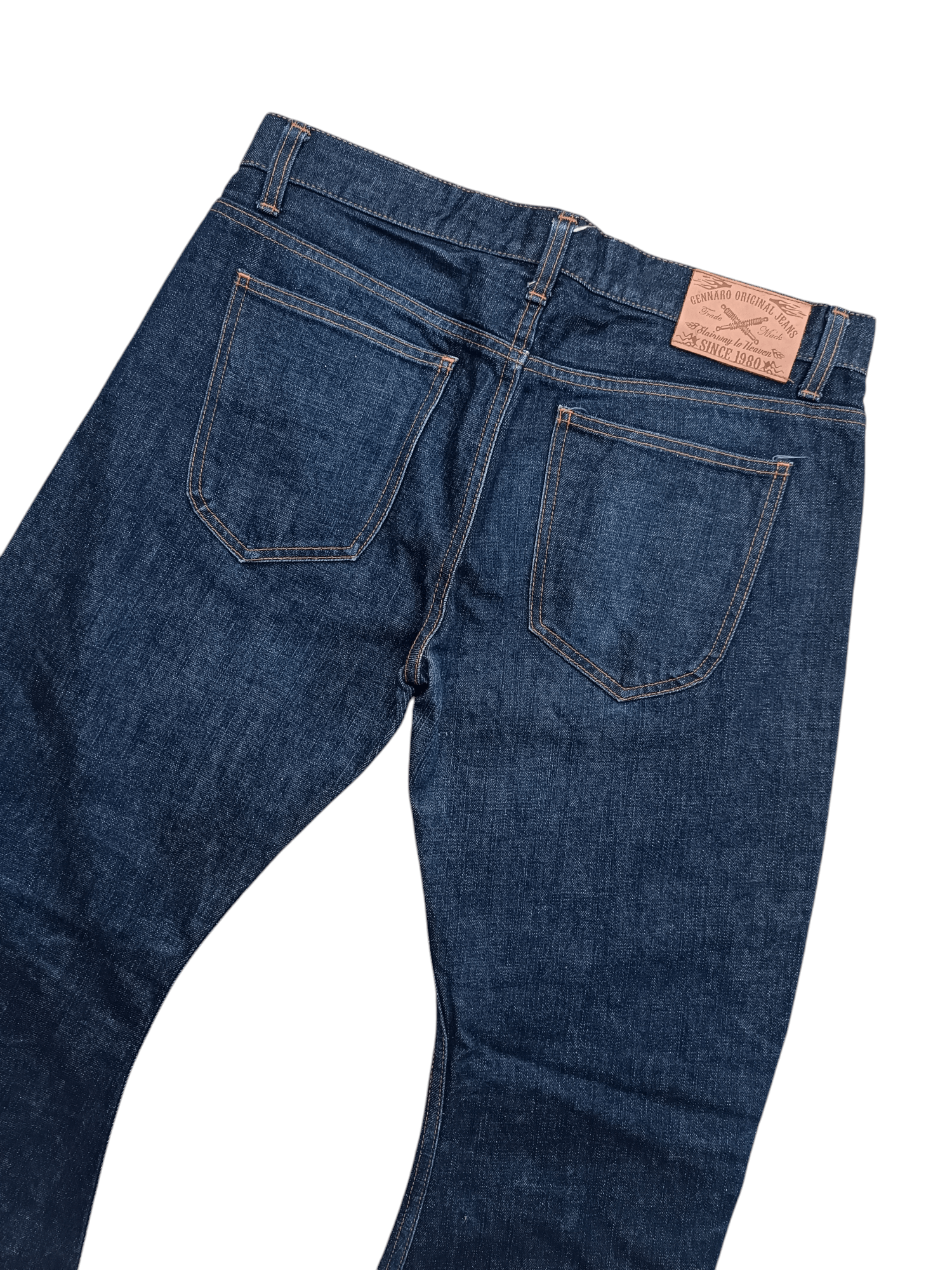 Japanese Brand FLARED💥GENNARO TWISTED LEG DENIM PANT Size US 34 / EU 50 - 18 Thumbnail