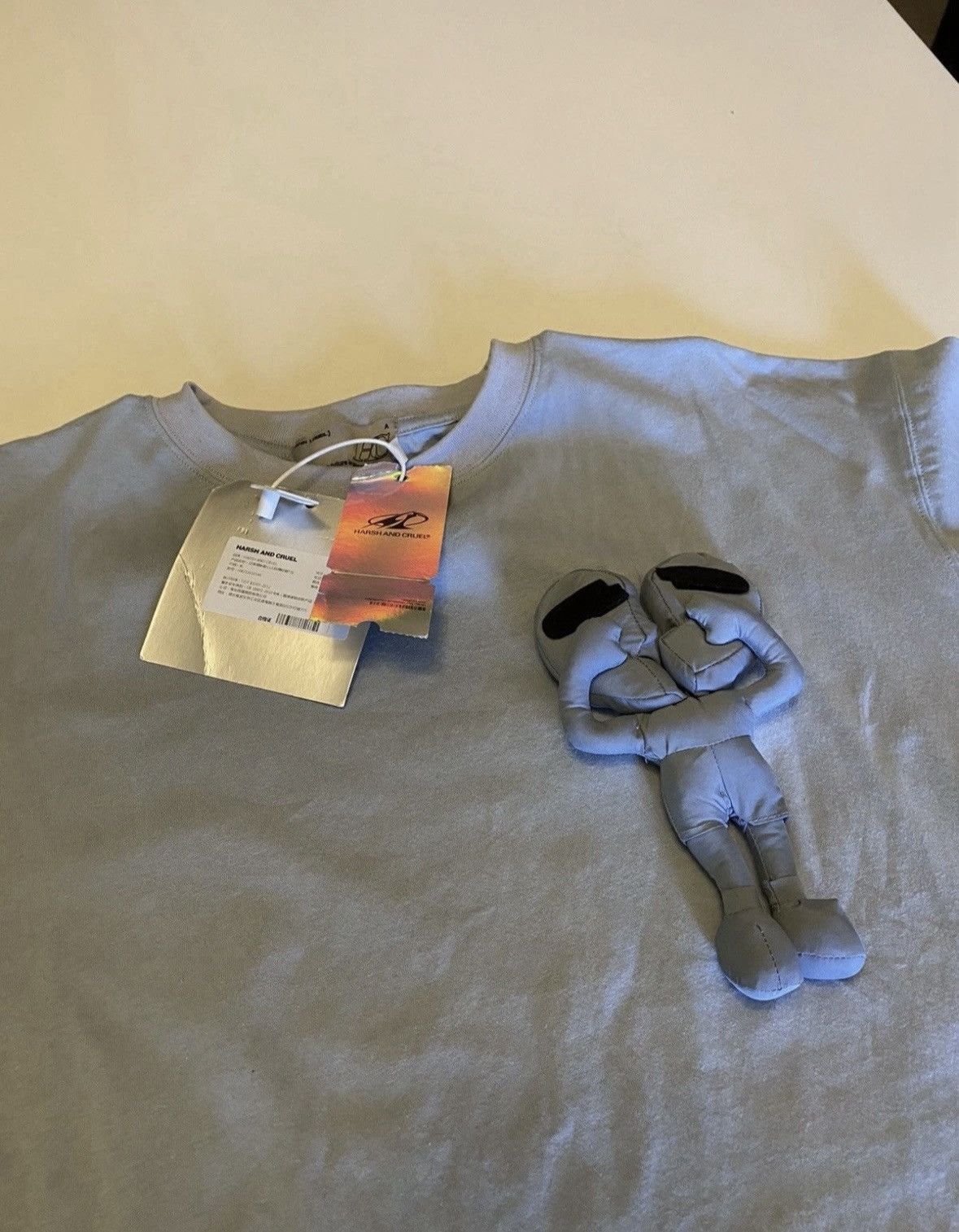 Harsh and Cruel Harsh and Cruel Broken Heart Stitched tee ‘haze blue’ Size US XL / EU 56 / 4 - 3 Thumbnail