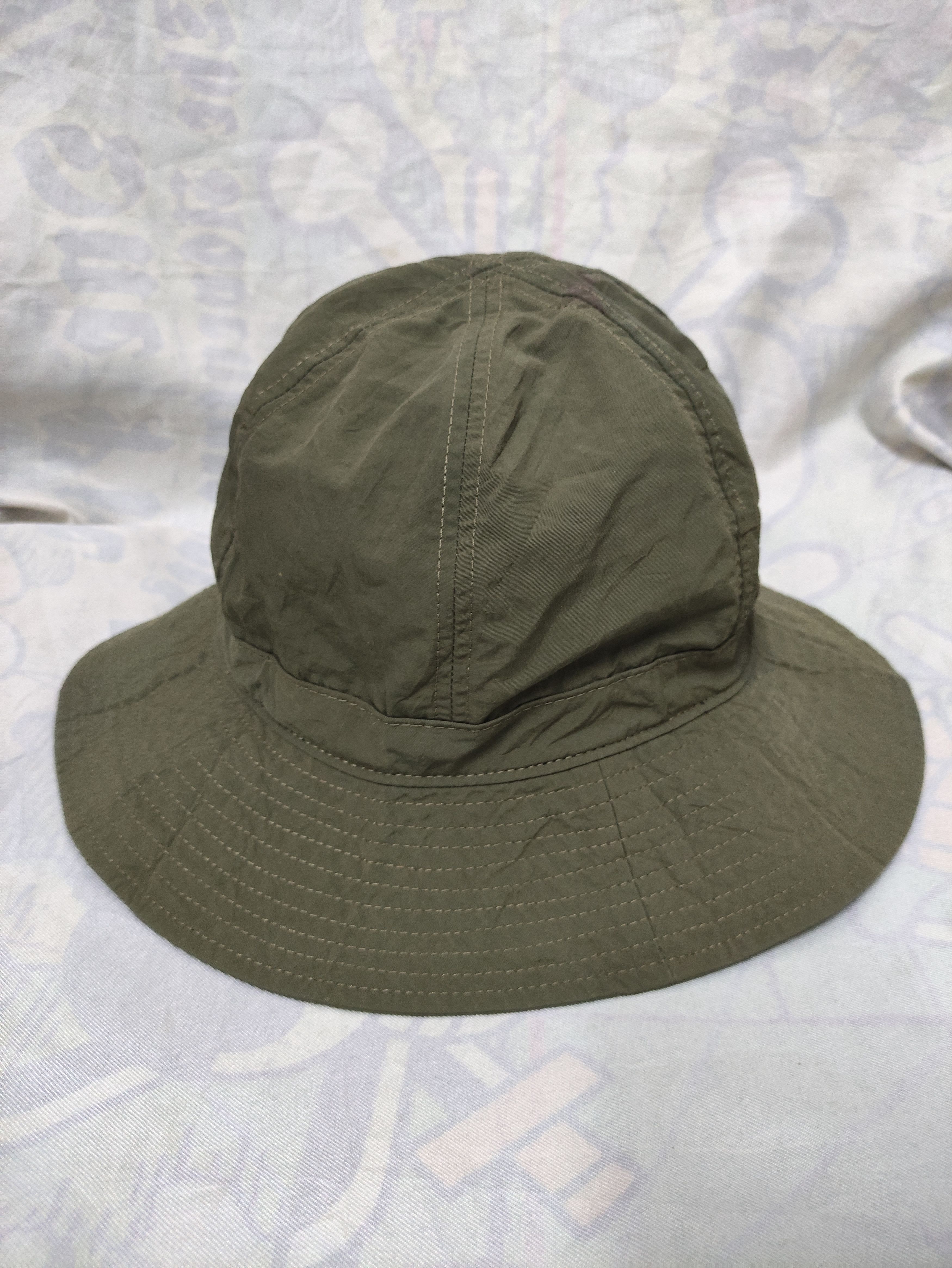 Montbell MONTBELL NYLON VINTAGE BUCKET HAT OLIVE GREEN Size ONE SIZE - 5 Thumbnail