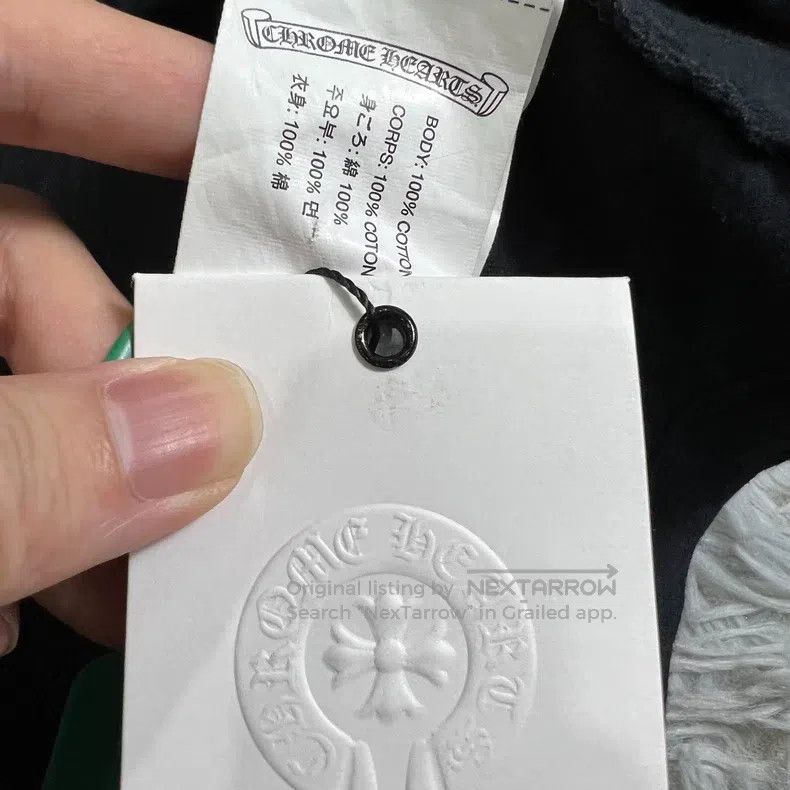 Chrome Hearts CHROME HEARTS Size M Long-sleeve shirt with a cross on the Size US M / EU 48-50 / 2 - 4 Thumbnail