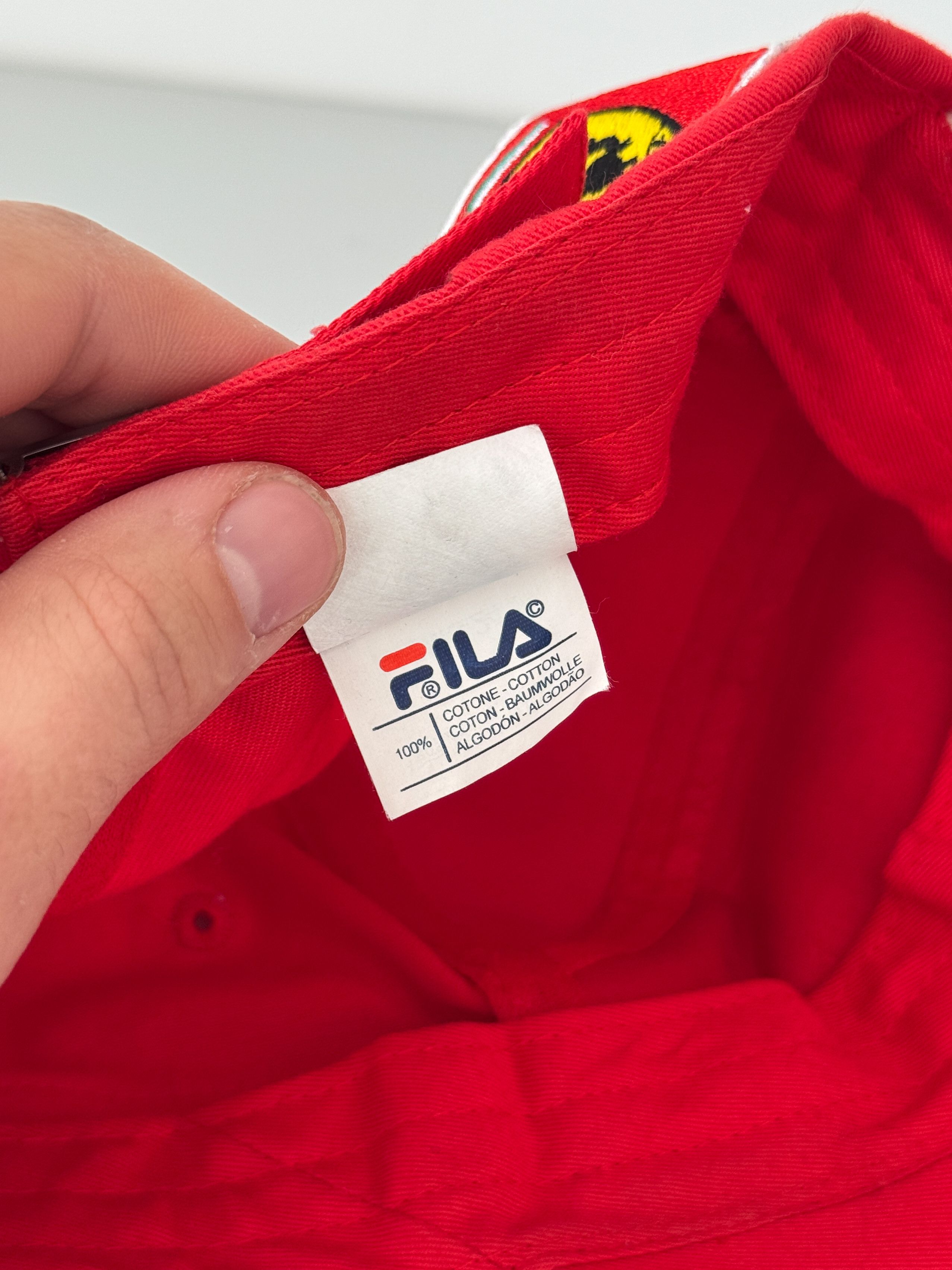 Fila Fila Ferrari Formula 1 Cap Size ONE SIZE - 7 Thumbnail