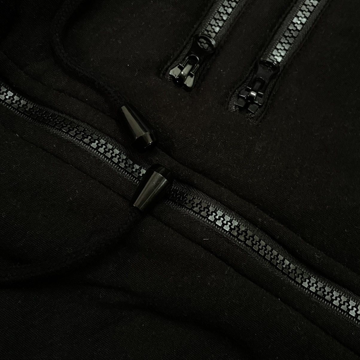 If Six Was Nine 🇯🇵 SHINY RIPPLE AVANT GARDE PUNK GOTHIC HOODIE JACKET Size L / US 10 / IT 46 - 14 Thumbnail