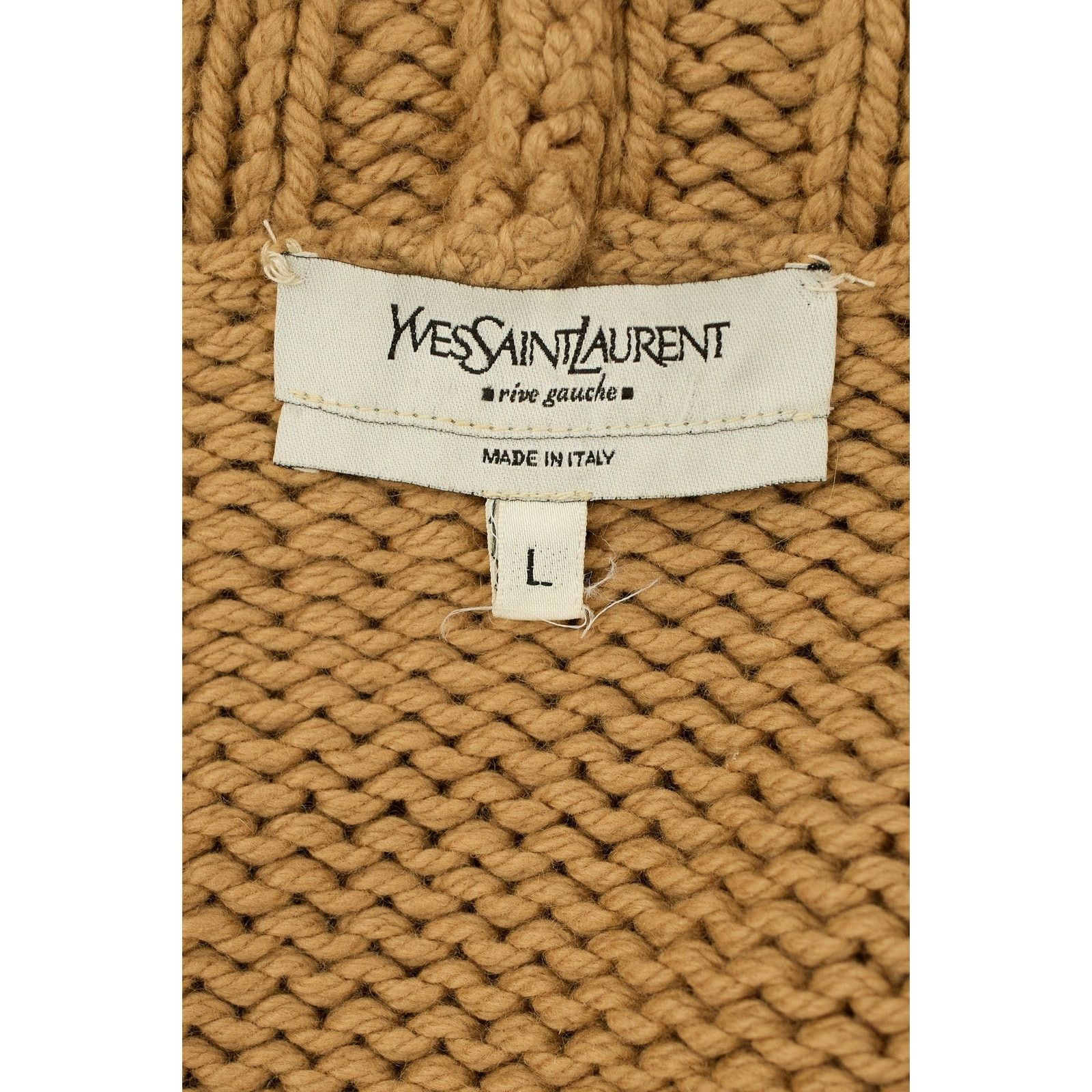 Yves Saint Laurent by Tom Ford Cashmere Knit Sweater Size L / US 10 / IT 46 - 4 Thumbnail