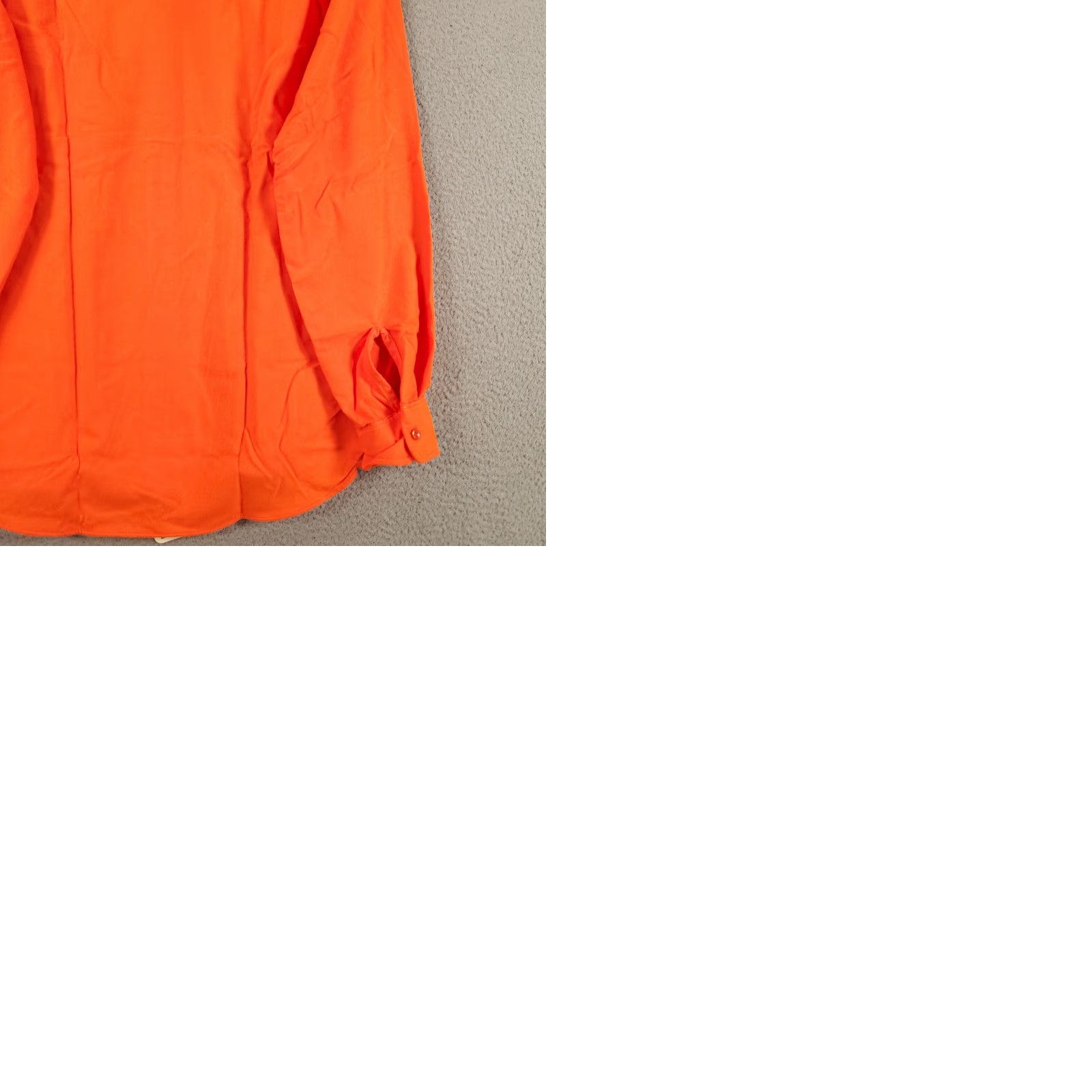 Hunter VINTAGE SPORTS AFIELD Shirt Men M Orange Flannel Button-Up Size US M / EU 48-50 / 2 - 9 Thumbnail