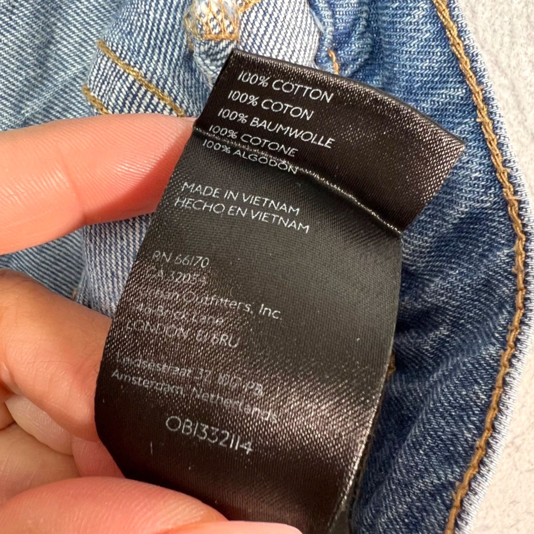 Bdg BDG Womens Jeans 27 High-Waisted Relaxed Fit Blue Denim 100% Cotton Size 27" / US 4 / IT 40 - 5 Thumbnail