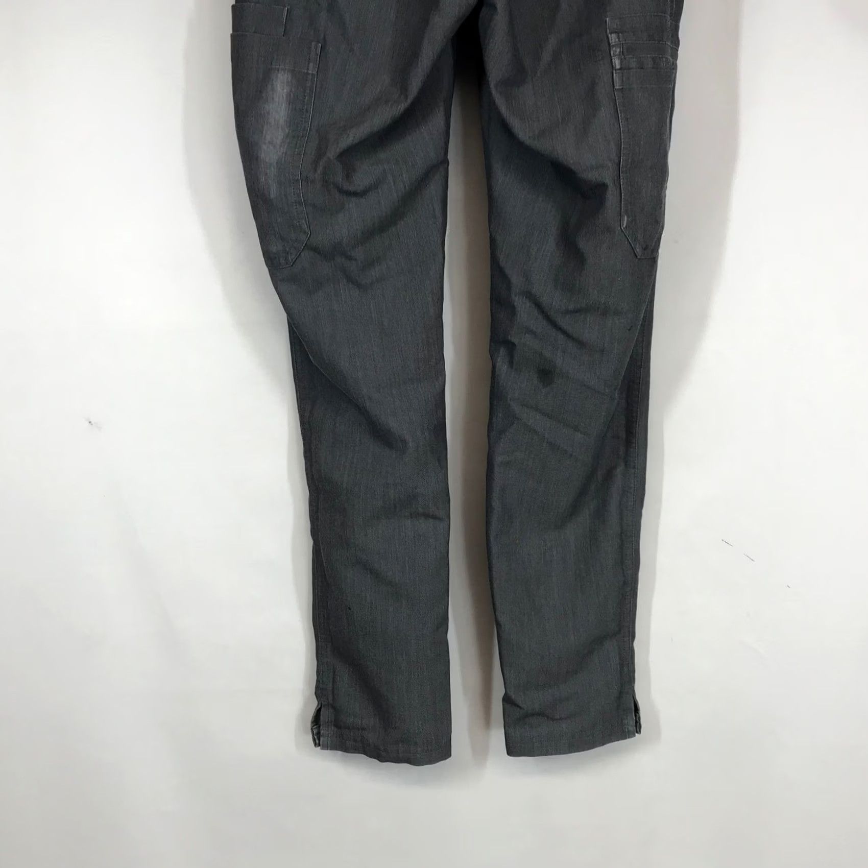 Altea FIGS Cargo Scrub Pants Slim Fit Jogger Mens Small Graphite Gray Teal Drawstring Size US 29 - 7 Thumbnail