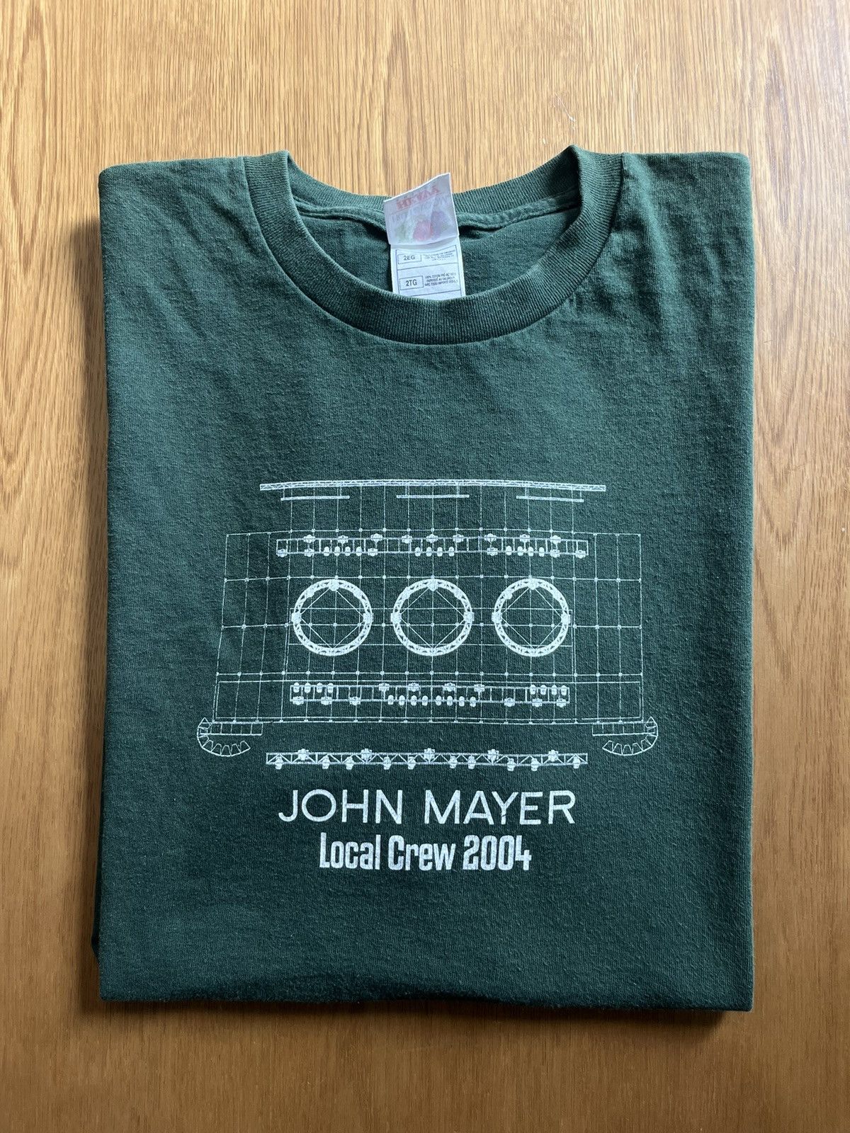 Band Tees Vintage JOHN MAYER Local Crew 2004’s Tshirt Size US XXL / EU 58 / 5 - 1 Thumbnail