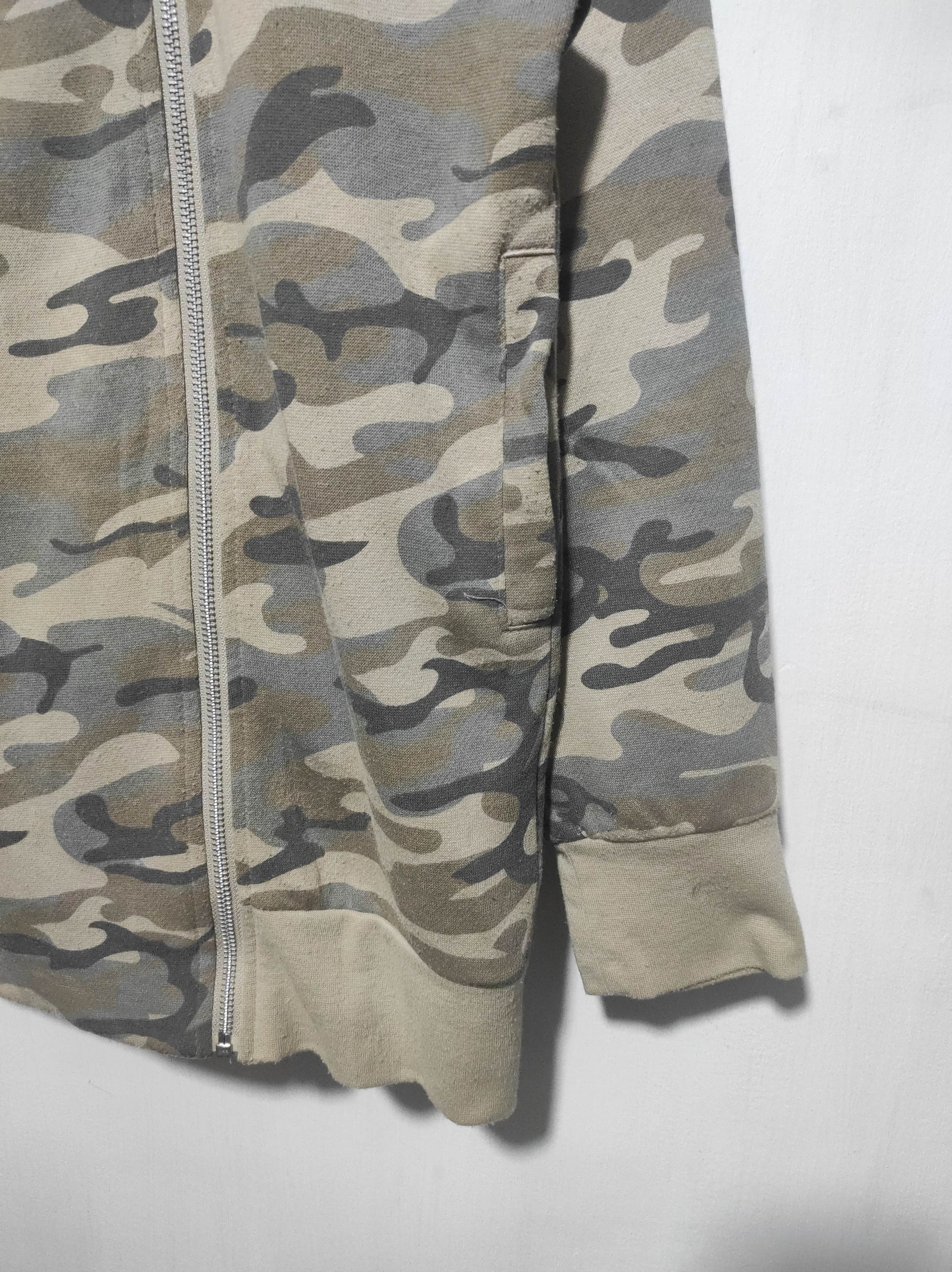 If Six Was Nine N, Camo Asymetrical Fur Zipper Hoodie Size US L / EU 52-54 / 3 - 5 Thumbnail