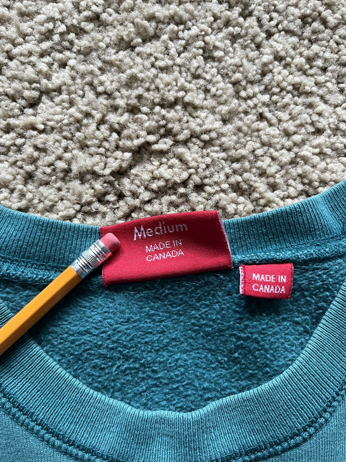Supreme Supreme spin logo crewneck Size US M / EU 48-50 / 2 - 4 Thumbnail
