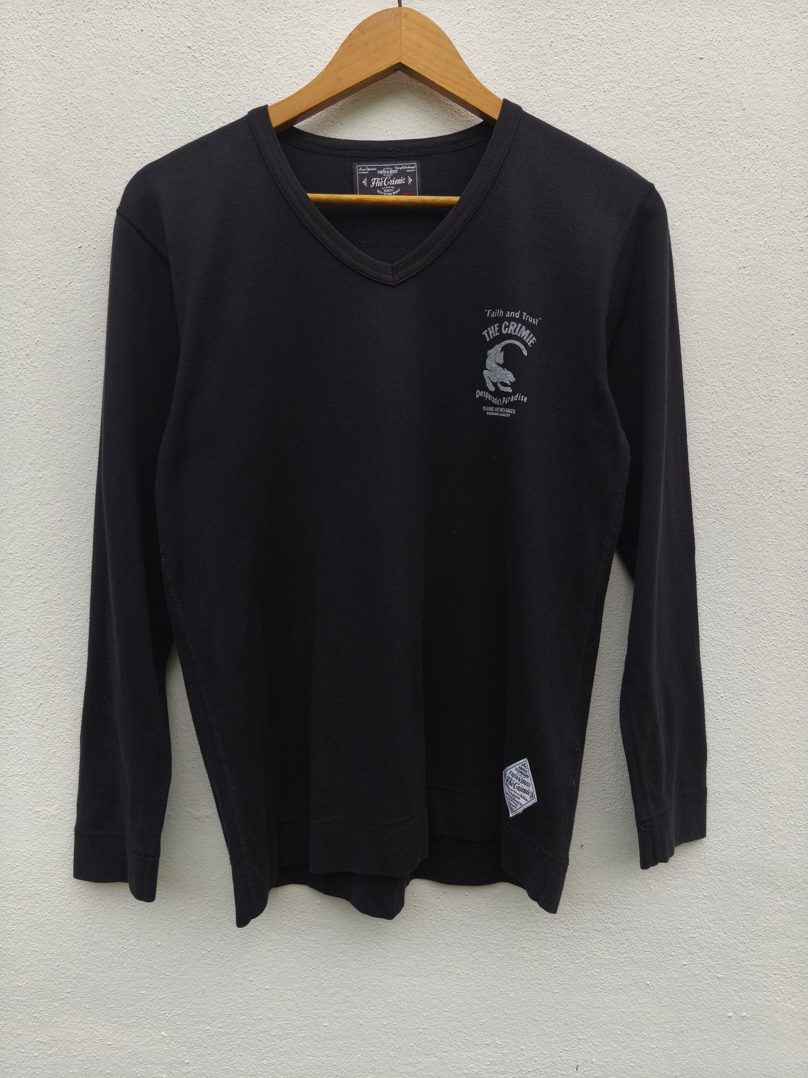 If Six Was Nine 🔥 Faith & Trust V neck long sleeve t shirt if six was nine Size US M / EU 48-50 / 2 - 3 Thumbnail