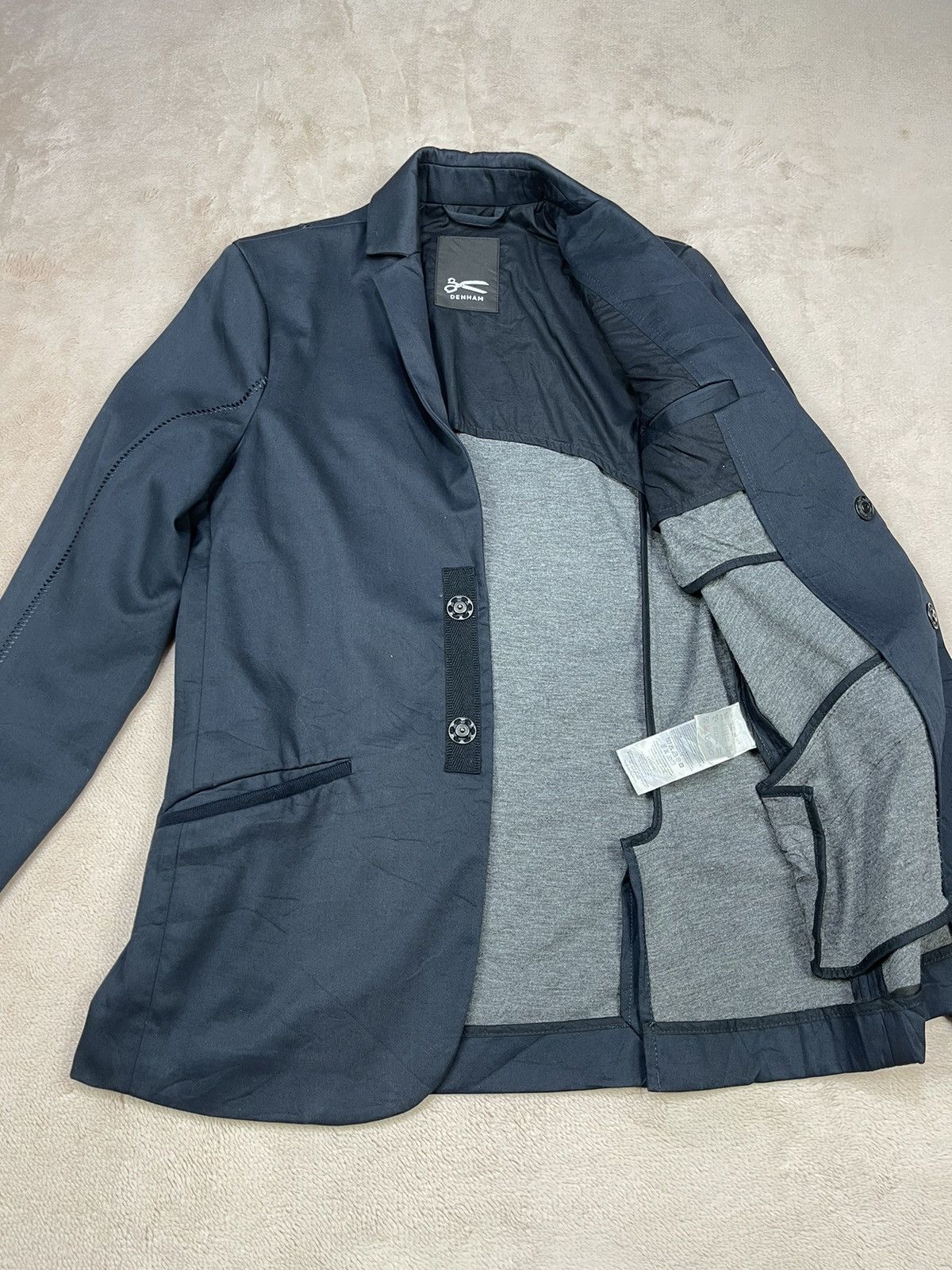 DENHAM DENHAM THE JEAN MAKER Cotton Blazers Jacket Size US XS / EU 42 / 0 - 7 Thumbnail