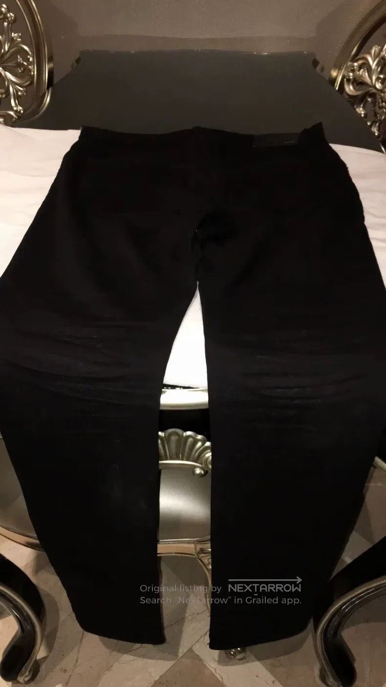 Amiri Amiri Men's knee hole denim pants all-match pure black 33 Size US 33 - 3 Thumbnail