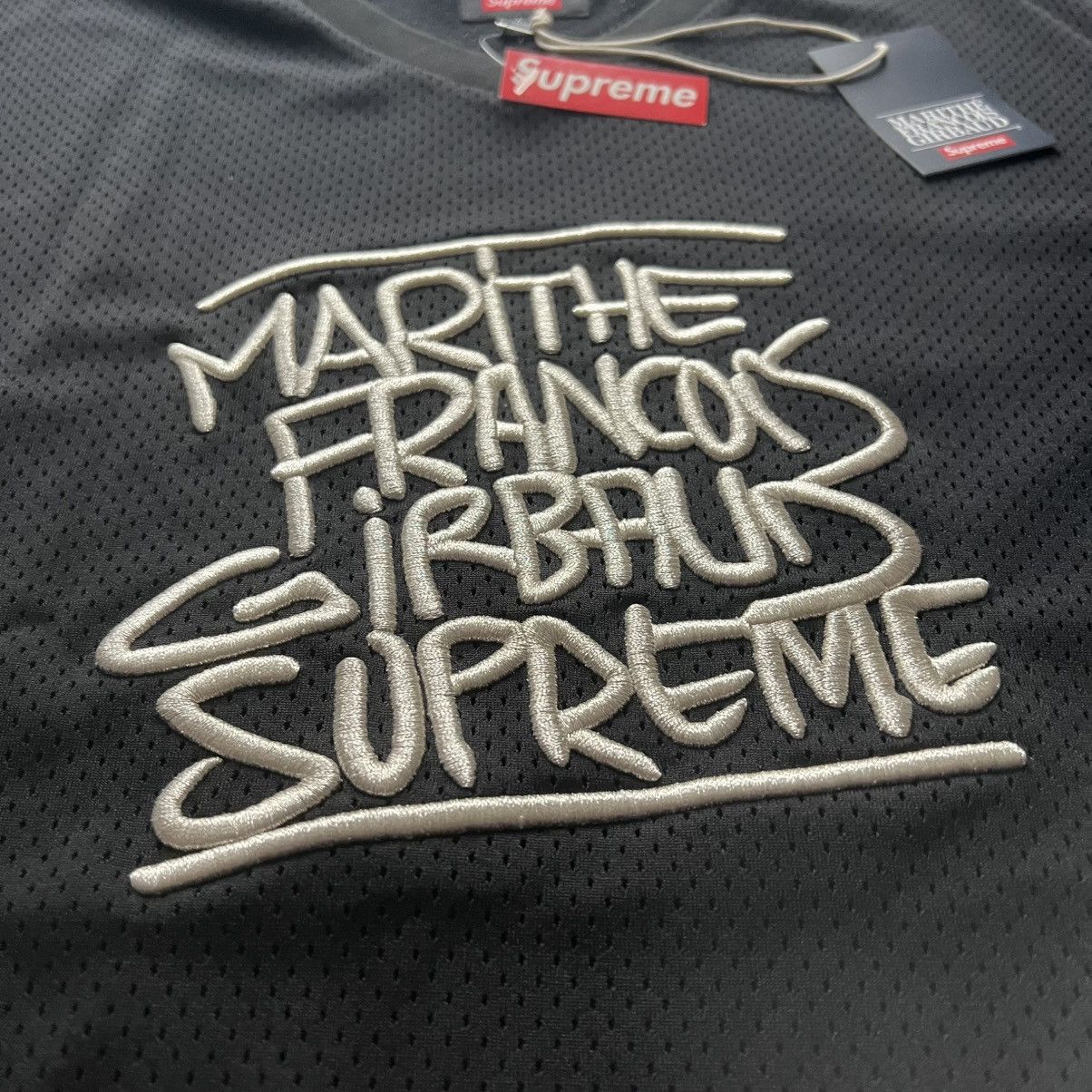Supreme Supreme Marithé + François Girbaud Hockey Jersey Black L Size US L / EU 52-54 / 3 - 3 Thumbnail