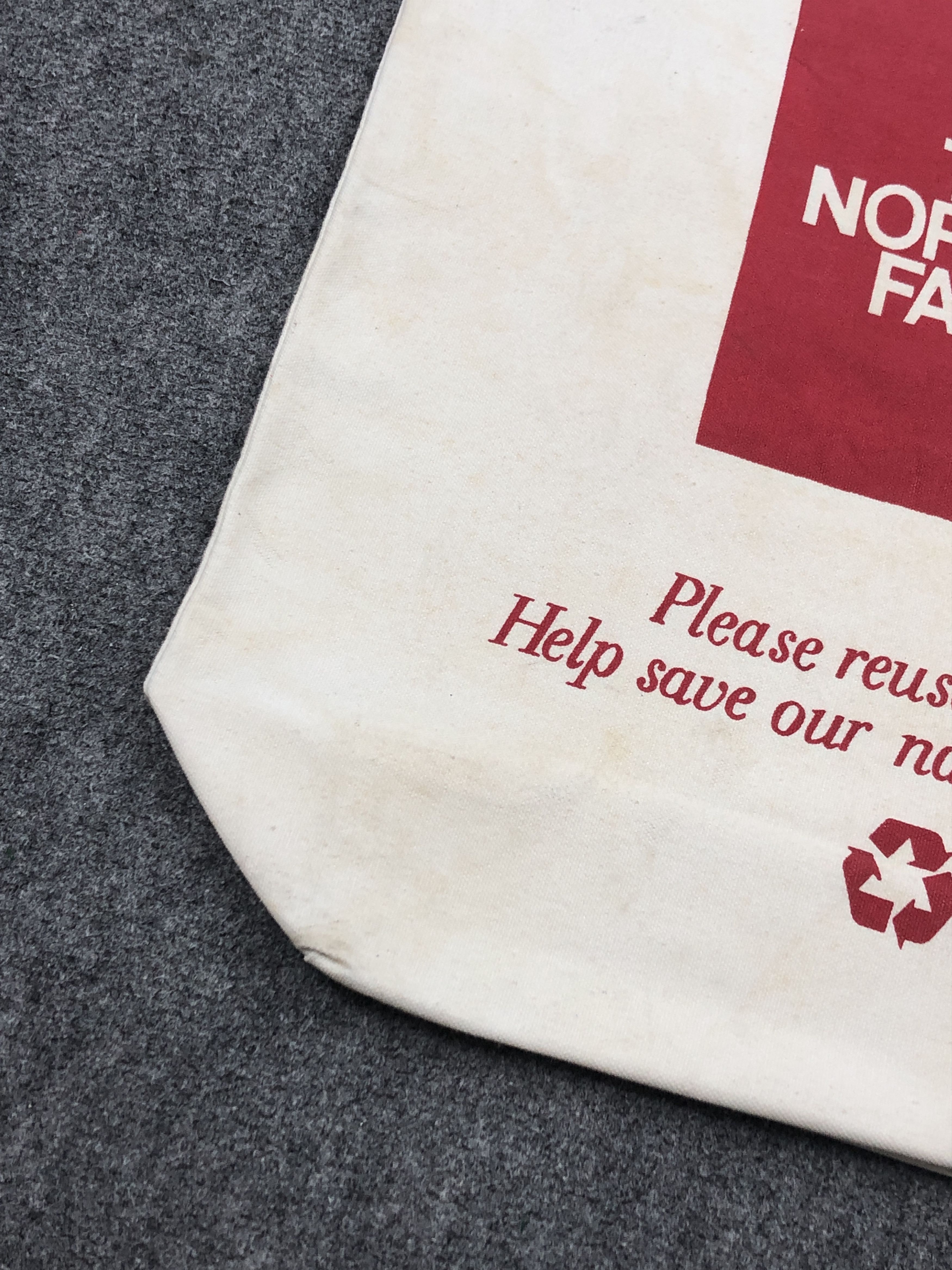 The North Face × Vintage Vintage The North Face Big Logo Totebag BG0137 Size ONE SIZE - 6 Thumbnail