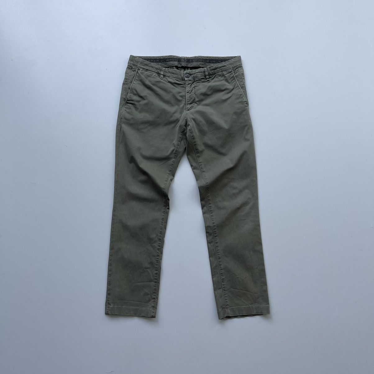 Moncler Moncler Garment Classic Slim Fit Chino Stretch Pants Olive Size US 36 / EU 52 - 1 Thumbnail