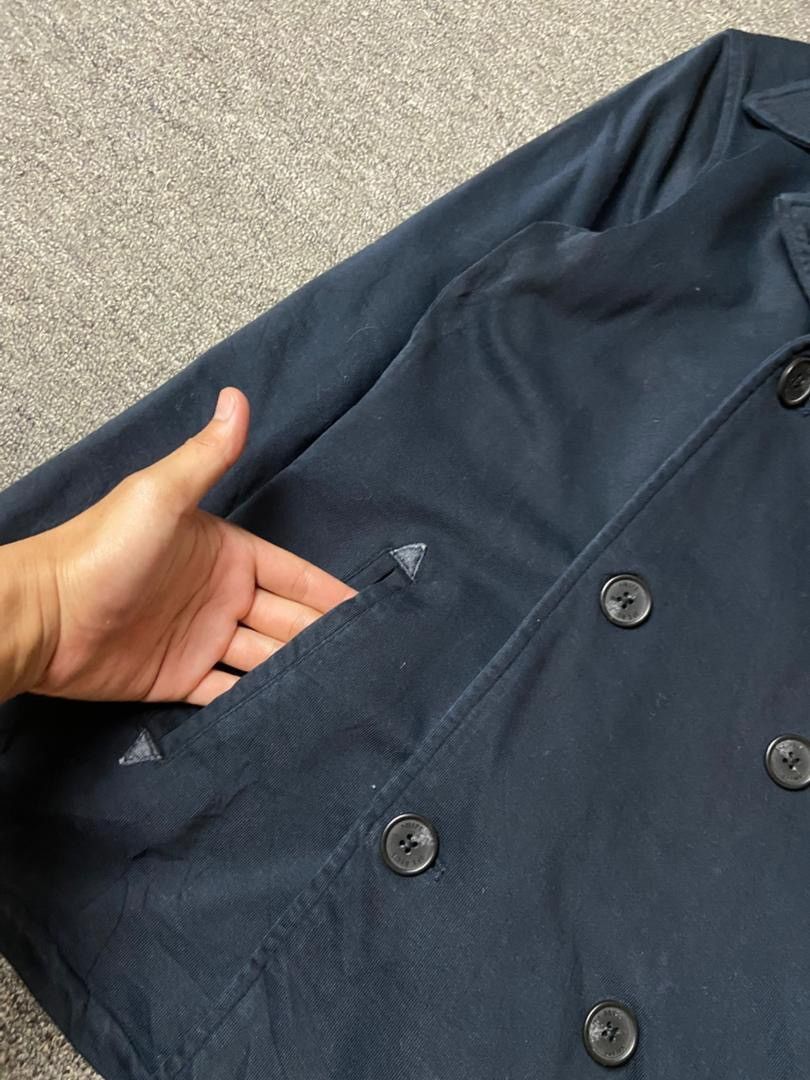 SHIPS Ships + Jet Blue Double Breasted Jacket (176) Size US M / EU 48-50 / 2 - 7 Thumbnail