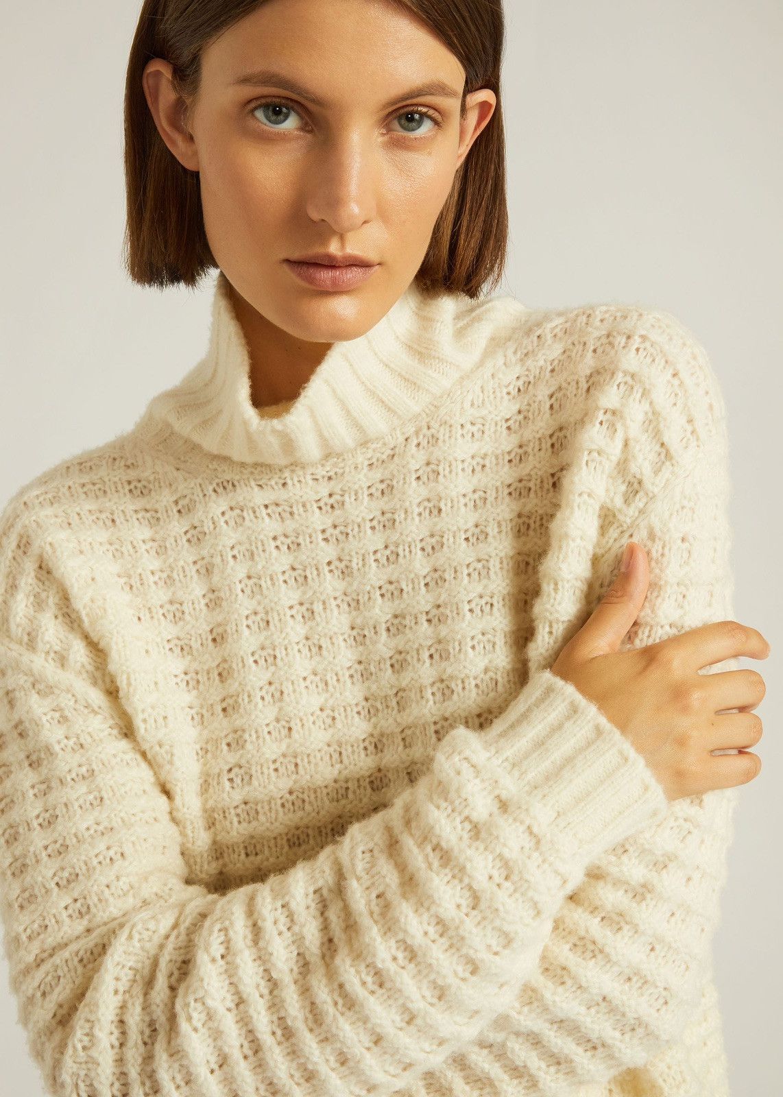 Loro Piana o1srvl11e0424 Sweater in White Size XL / US 12-14 / IT 48-50 - 4 Thumbnail
