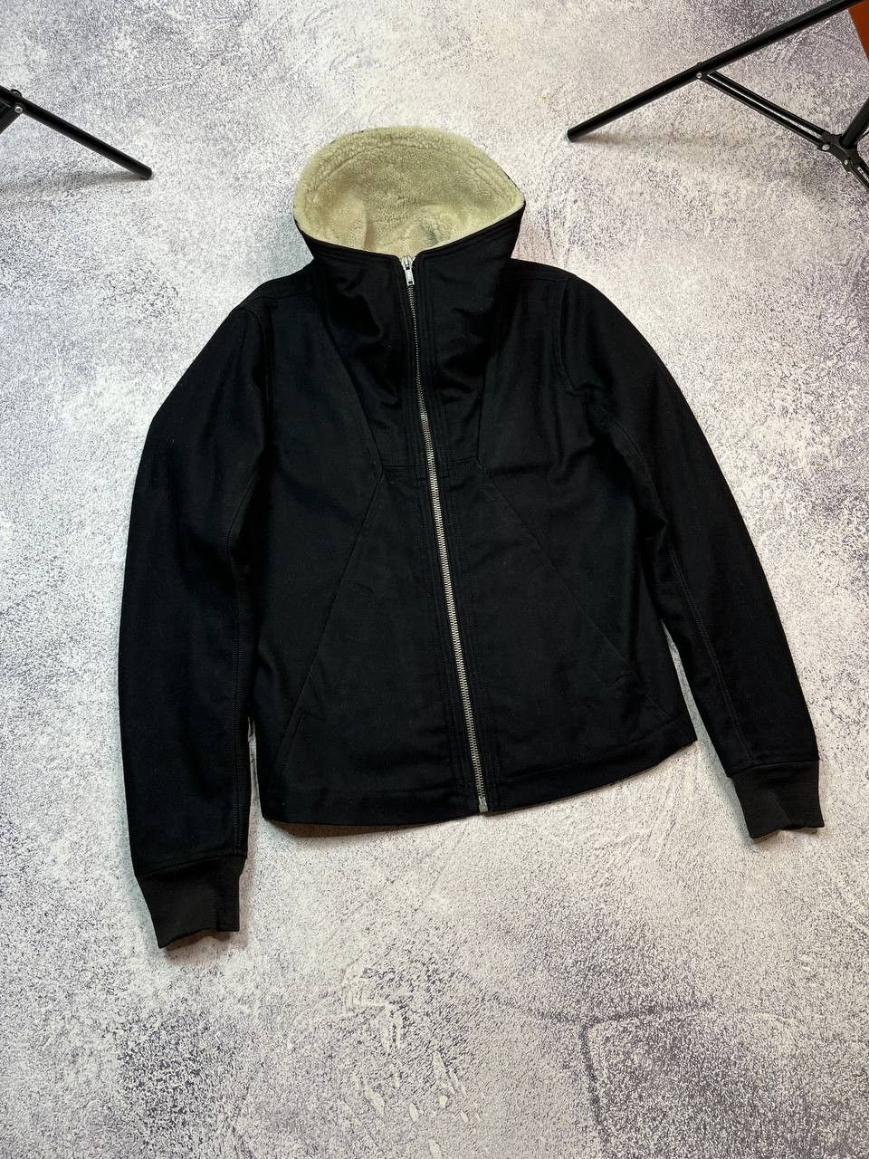 Rick Owens FW08 Rick Owens Wool Shearling Jacket Size US L / EU 52-54 / 3 - 4 Thumbnail