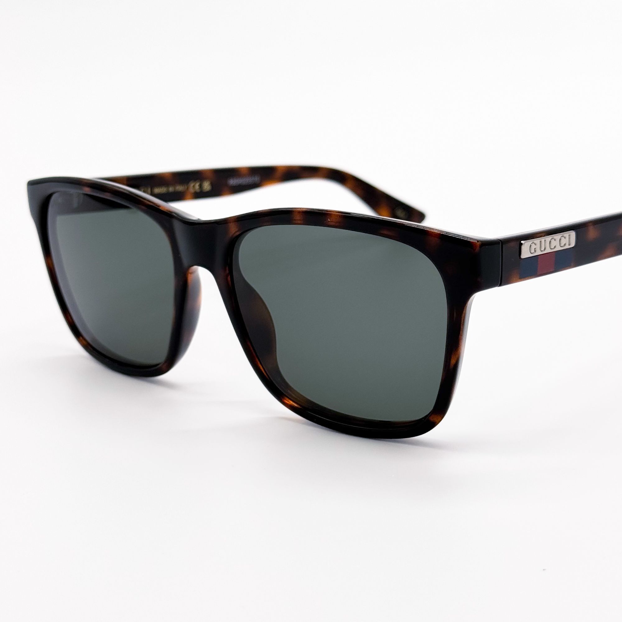 Gucci NEW GG0746S 003 UNISEX DARK GREEN HAVANA SUNGLASSES GUCCI Size ONE SIZE - 6 Thumbnail