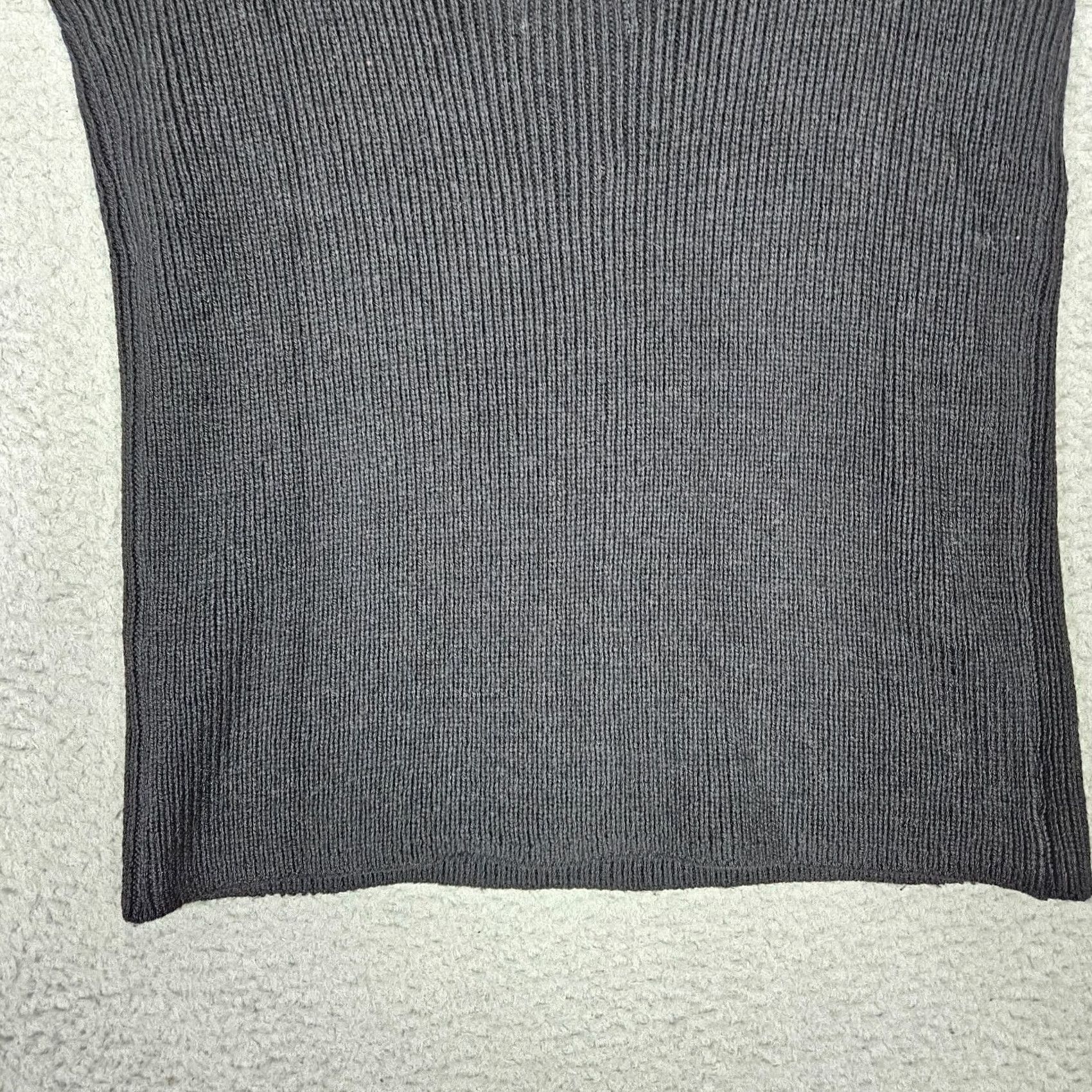 Old Navy OLD NAVY Women’s Black GO-RECYCLED Ribbed Tank Top Size M NEW Shirt Women M Black Cotton Blend Polyester Tank Top Regular Fit Sleeveless Casual Size M / US 6-8 / IT 42-44 - 5 Thumbnail
