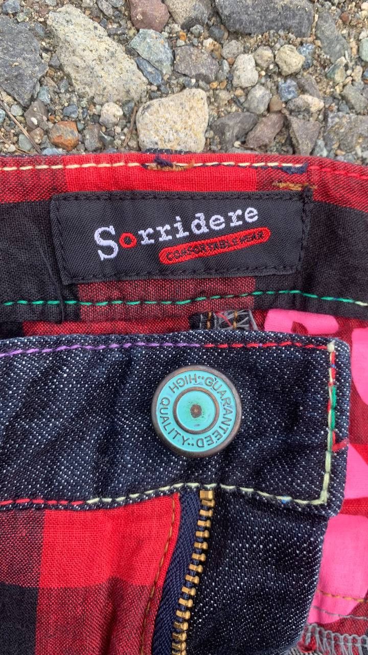 Japanese Brand Sorridere Great double waisted jeans Size US 33 - 6 Thumbnail