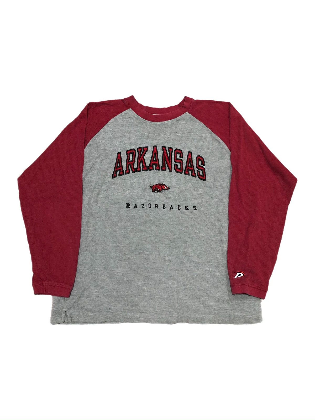 Pro Player × Vintage Vtg Y2K Arkansas Razorbacks Thermal Size US L / EU 52-54 / 3 - 1 Thumbnail