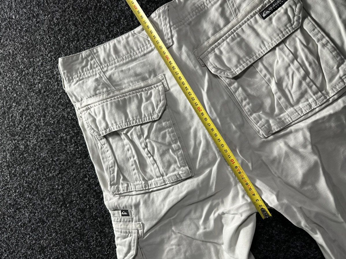 Quiksilver × Vintage 🚨Vintage Quicksilver CARGO BEIGE Japanese Surf style Shorts Size US 32 / EU 48 - 16 Thumbnail