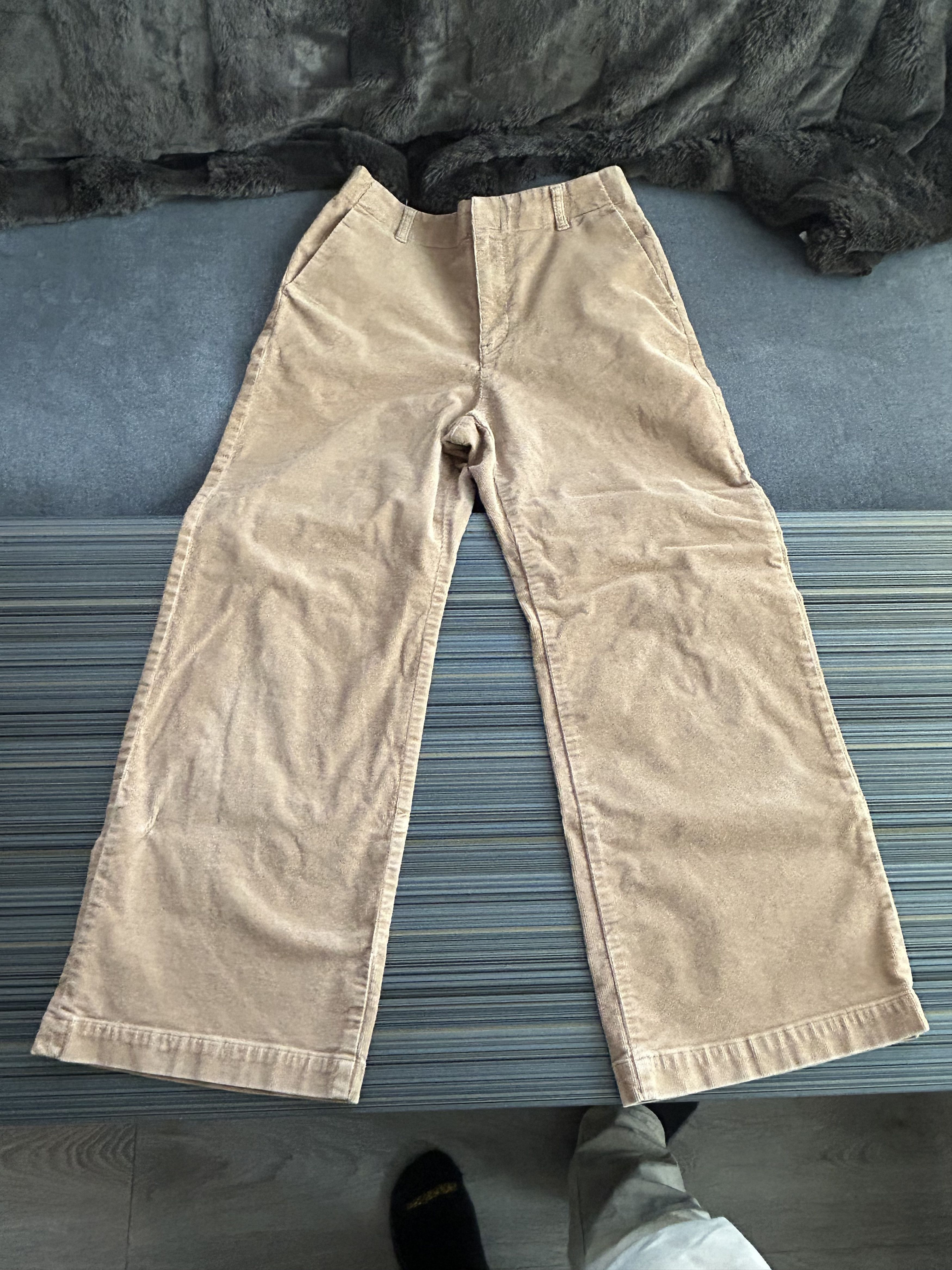 Uniqlo Uniqlo Corduroy Wide Pants Beige Size 28" / US 6 / IT 42 - 1 Thumbnail