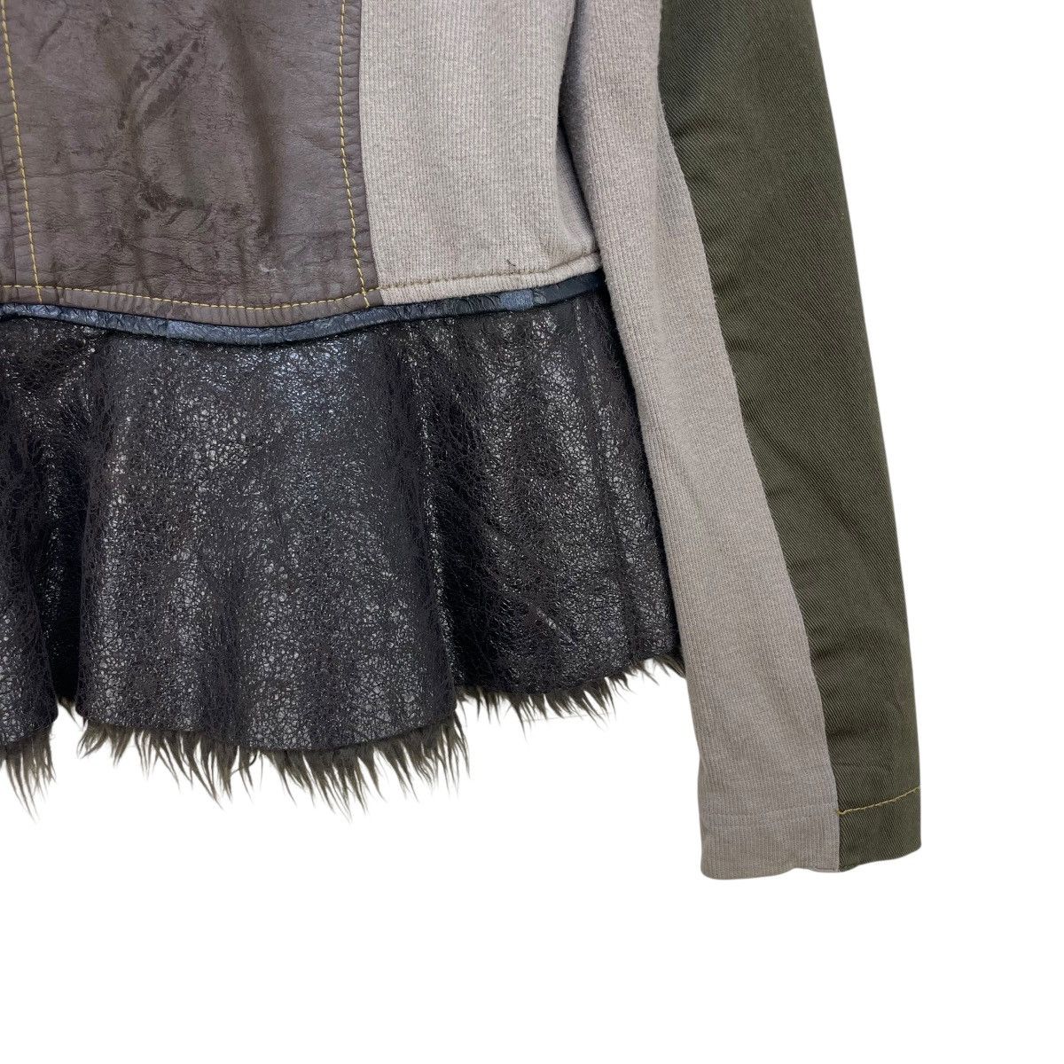 Le Grande Bleu (L.G.B.) 💥Vintage Japanese Brand International Design Faux Fur Jacke Size M / US 6-8 / IT 42-44 - 9 Thumbnail