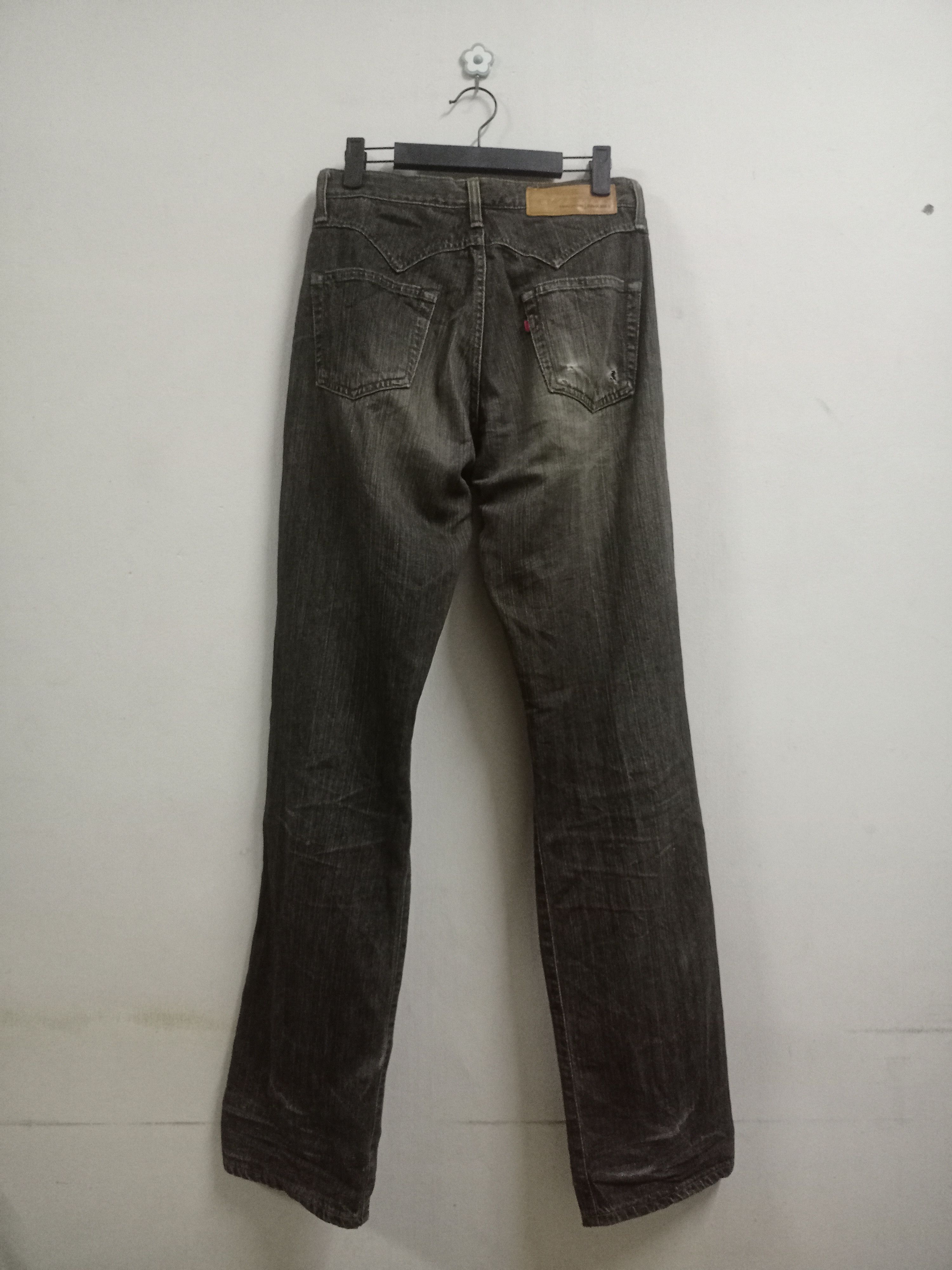 Vintage Japanese Edwin 503 Sick Mud Wash Rip Baggy Jeans
