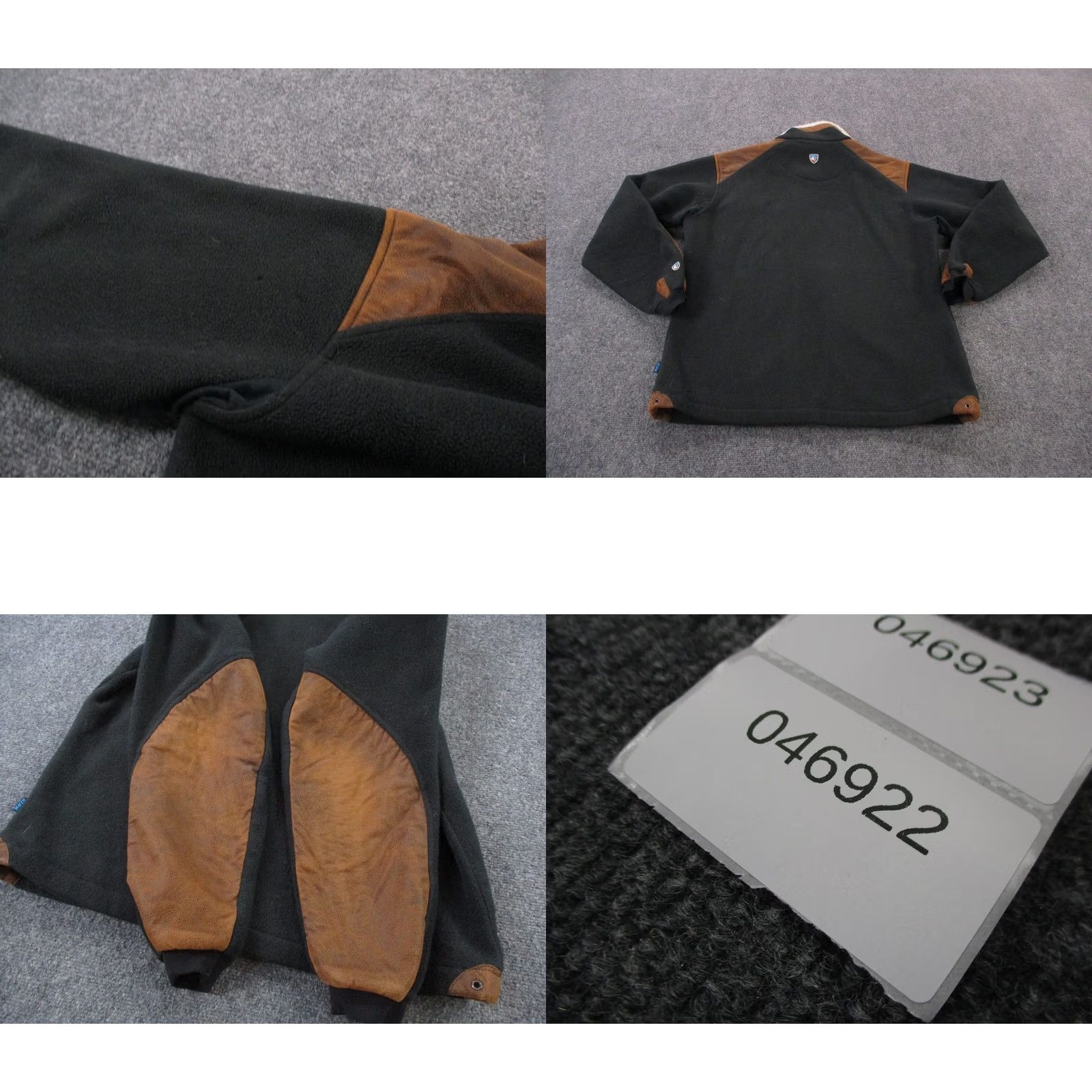 Vintage Kuhl Jacket Mens S Black Fleece Faux Leather Hiking Sweater Outdoors Alpenwurxs Size US S / EU 44-46 / 1 - 8 Thumbnail
