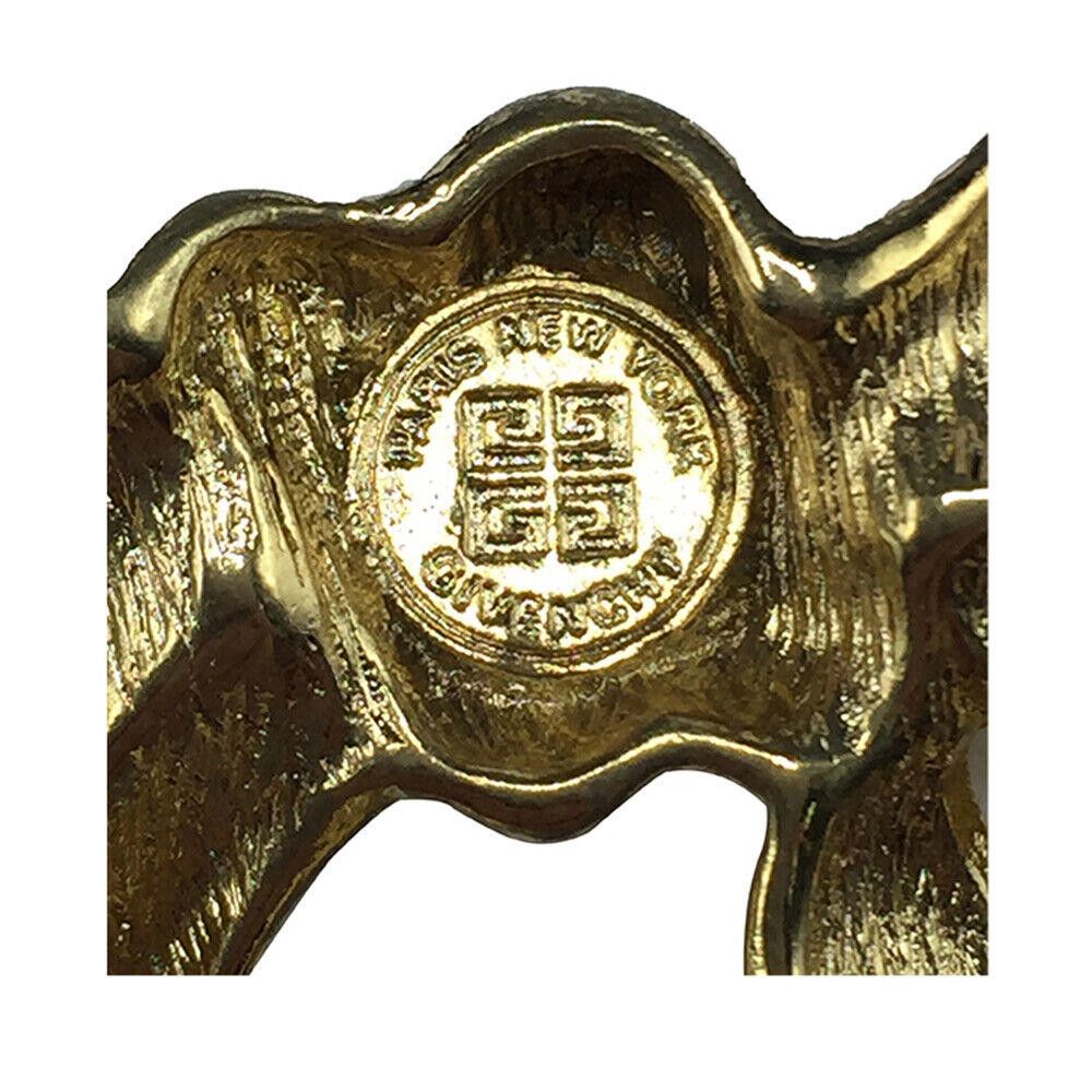 Givenchy Givenchy Ribbon Bow Pin 18 kt Gold Plated Size ONE SIZE - 4 Thumbnail
