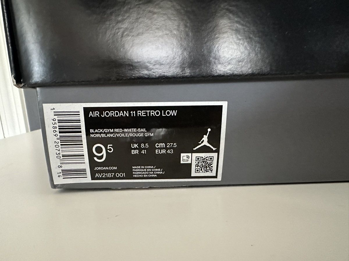 Jordan Brand Jordan 11 Retro Low 72-10 Size US 9.5 / EU 42-43 - 9 Thumbnail
