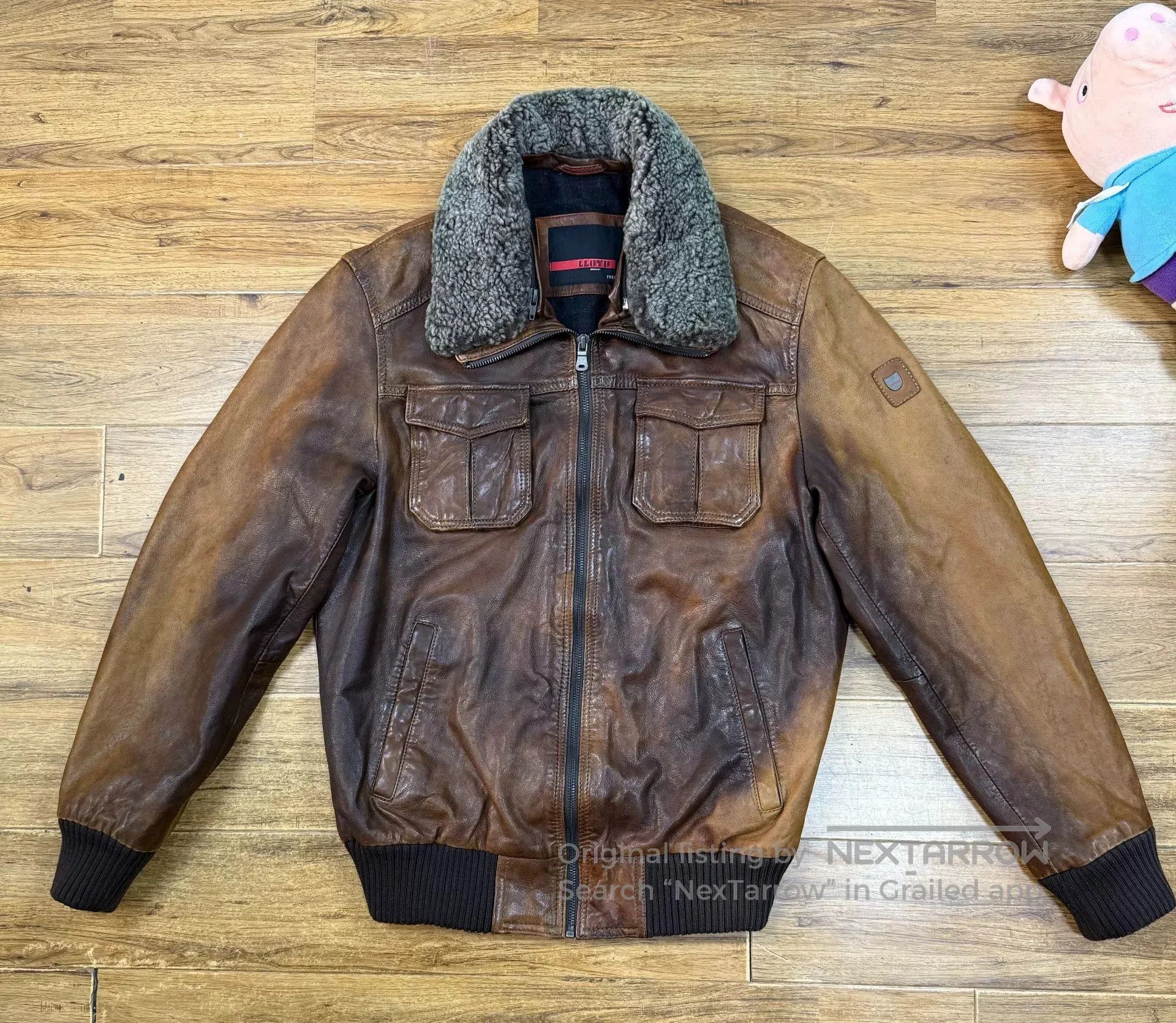 Classic German Leather Jacket G1 Style.