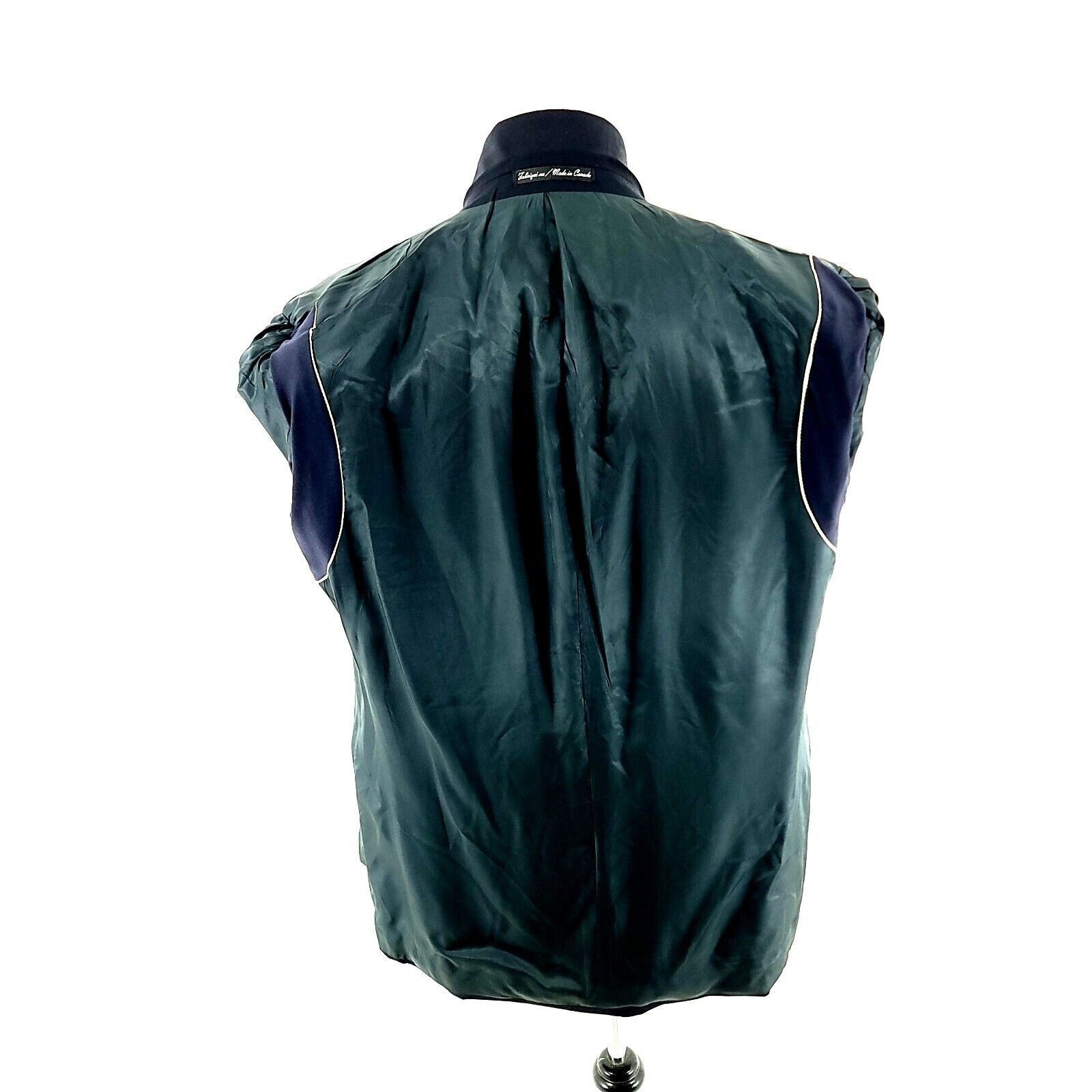 Designer DAMAGED S. Cohen Performance 3 Brown Button Blazer 42R Blue Size 42R - 14 Thumbnail