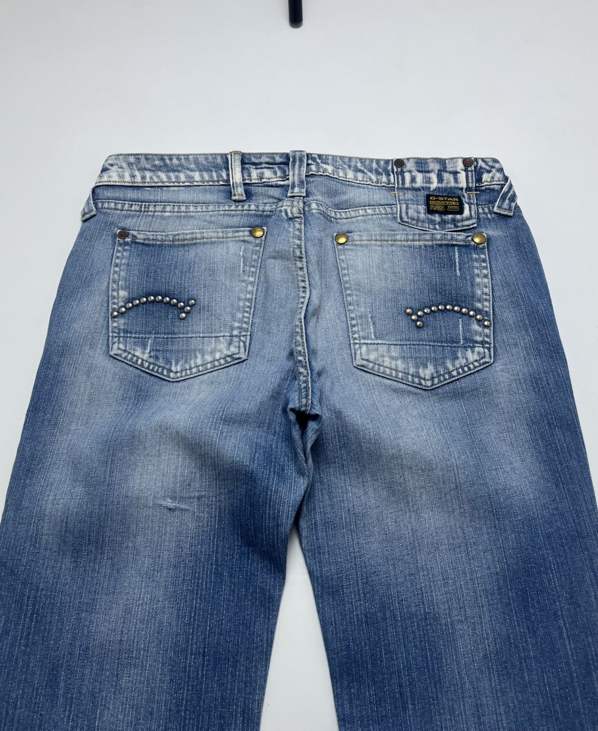 Junya Watanabe Crazy G-Star If Six Was Nine Flared Jeans 90s Size US 31 - 2 Thumbnail