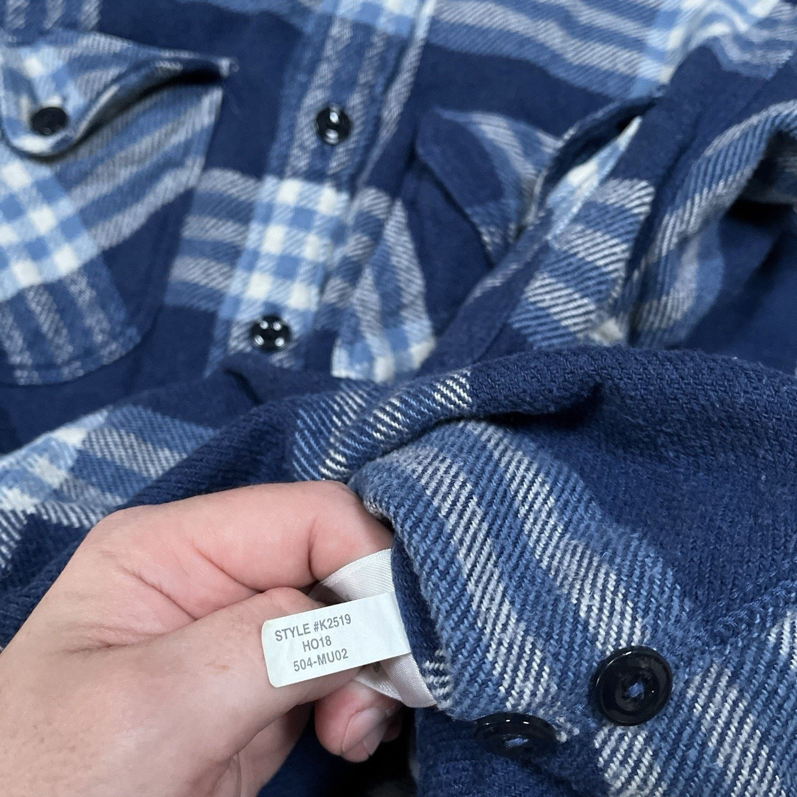 J.Crew JCrew Wallace & Barnes Heavyweight Flannel Plaid Shirt K2519 Size US S / EU 44-46 / 1 - 8 Thumbnail