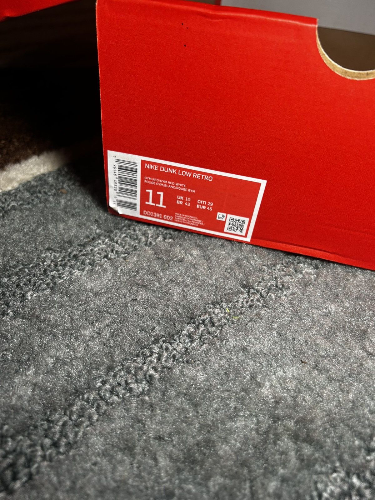 Nike Nike Dunk Low Retro Size US 11 / EU 44 - 7 Thumbnail